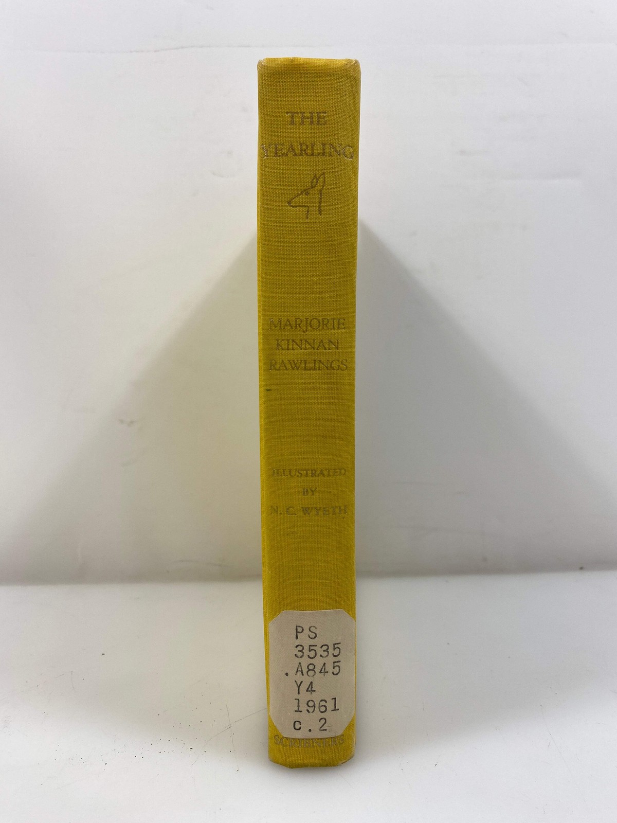 The Yearling by Marjorie Rawlings Ex-library 1939 HC