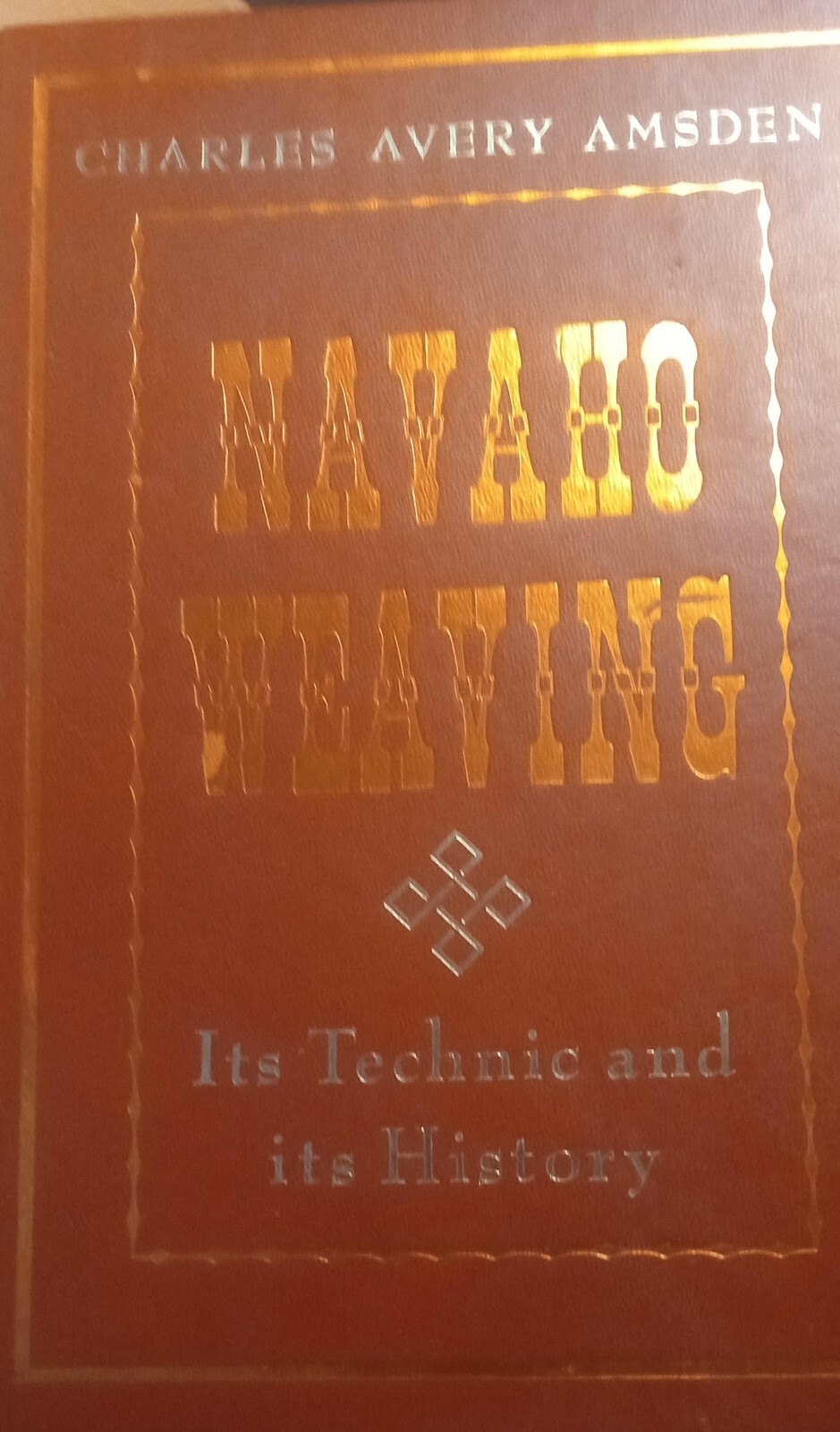 Navaho Weaving ~ Its Technic and History ~ 1st Printing 1974
