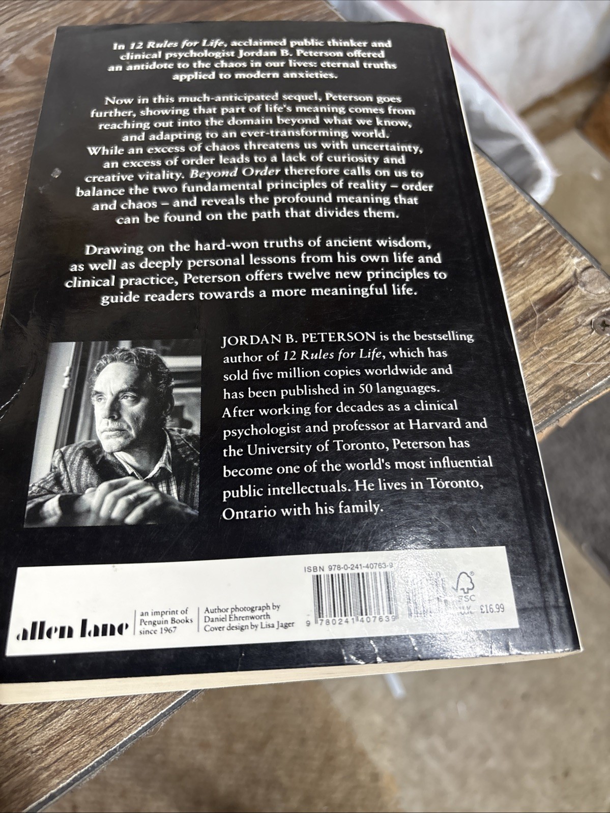 Beyond Order: 12 More Rules for Life by Jordan B. Peterson