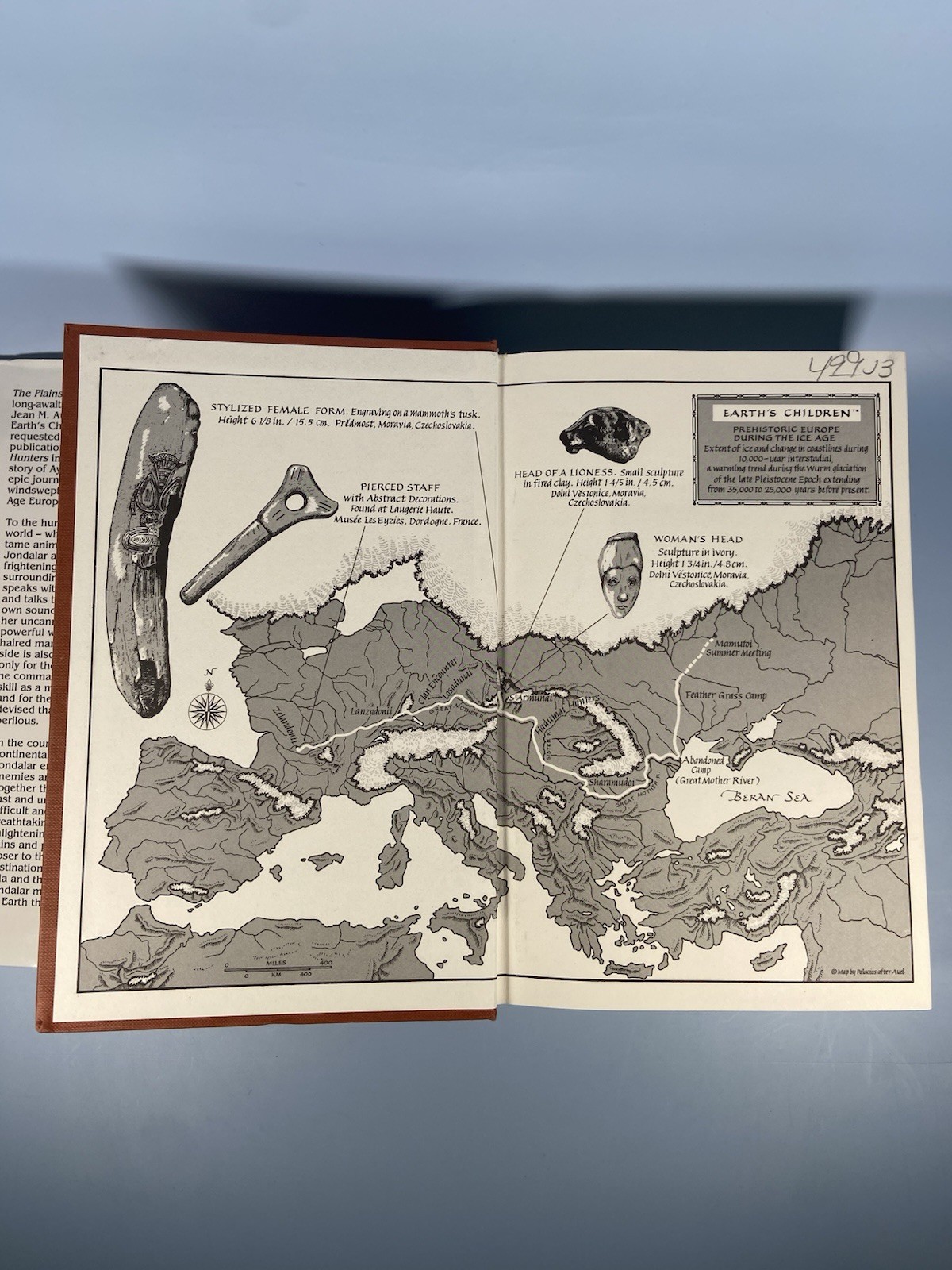 Plains of Passage by Jean M. Auel (1990, Hardcover)