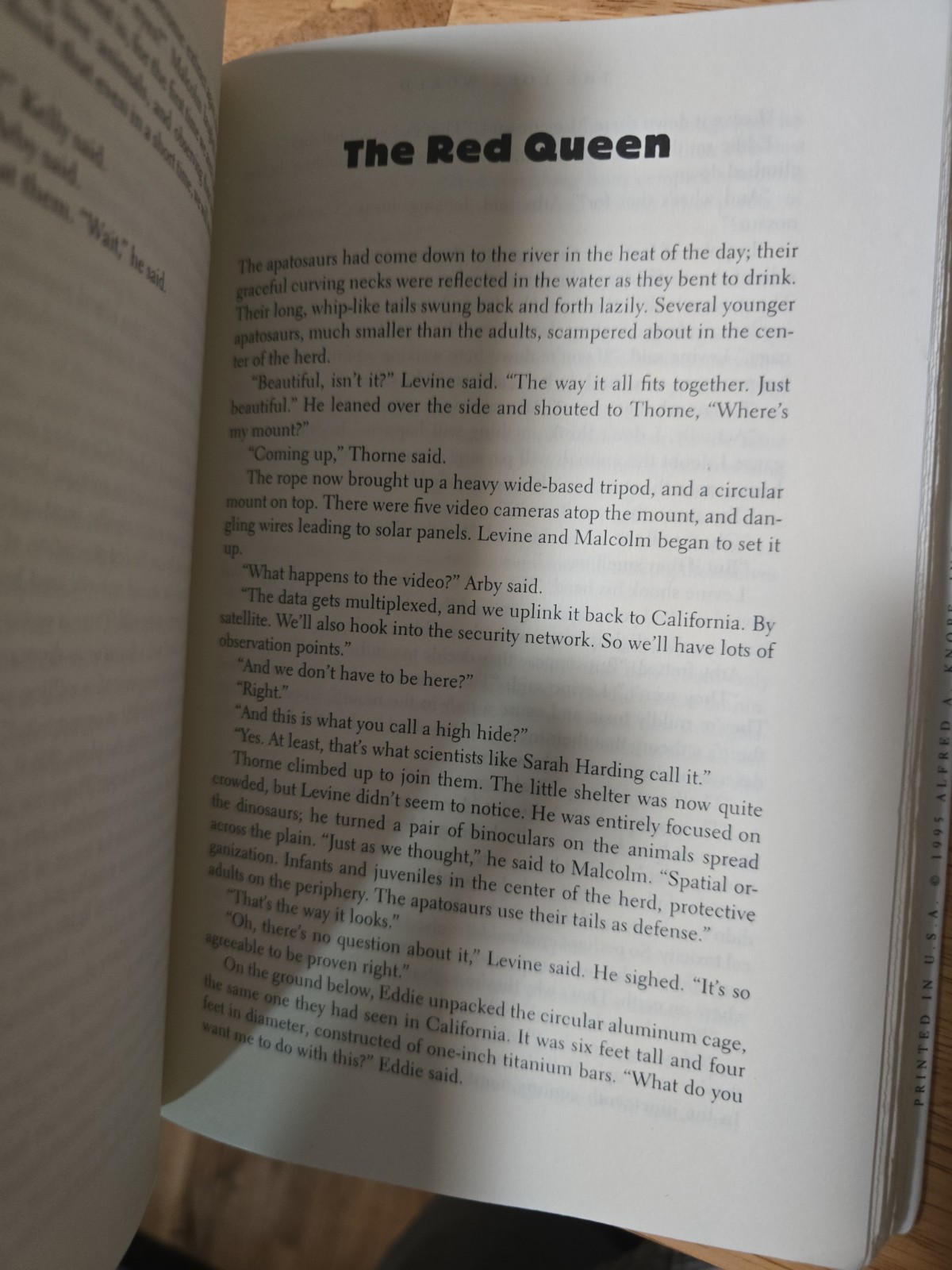 The Lost World by Michael Crichton (1995, Hardcover) 1ST TRADE EDITION!