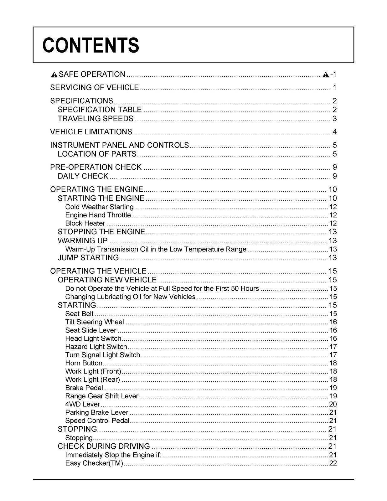 KUBOTA RTV-X1100C OPERATORS MANUAL – HD WIRE BOUND – TOUGH COVERS