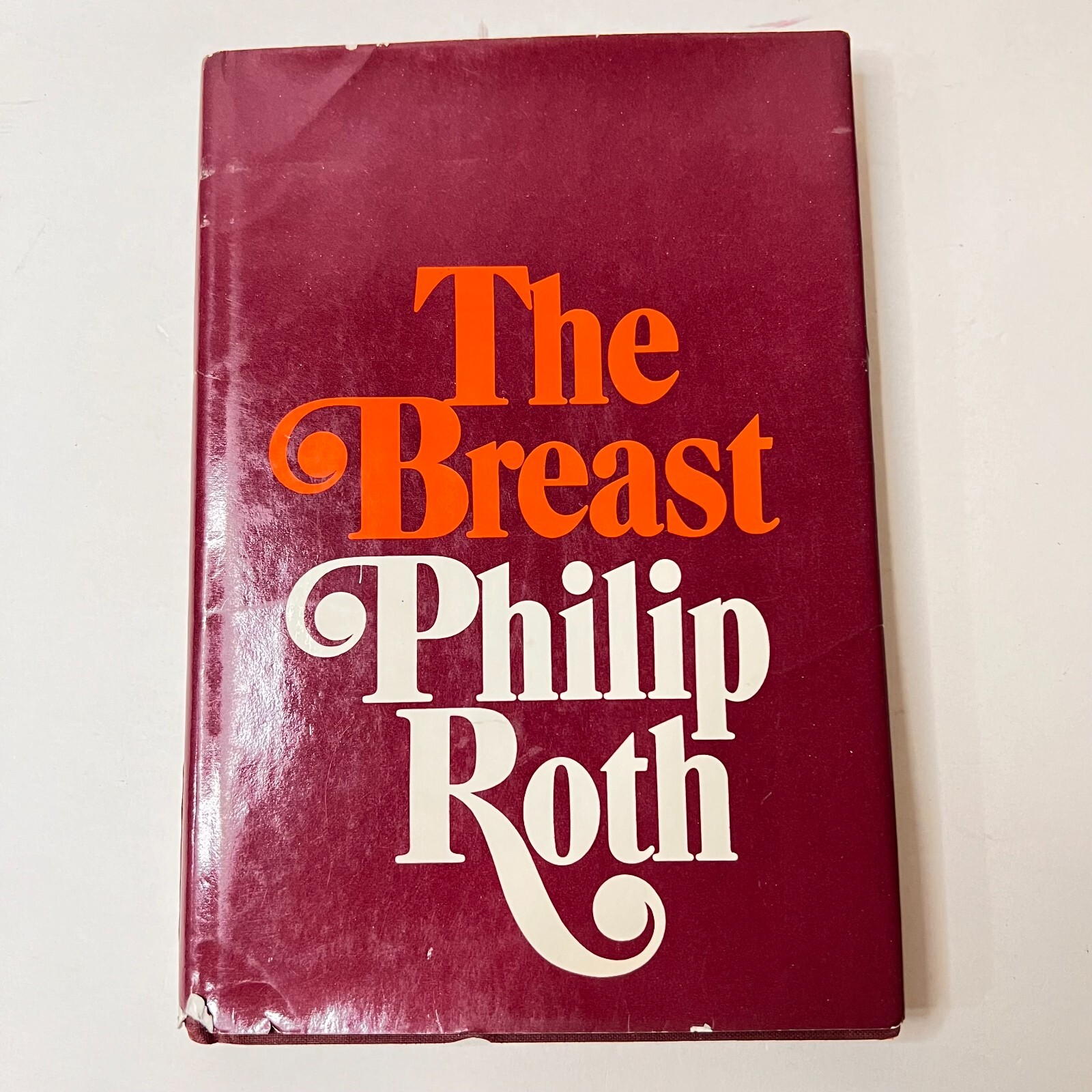 The Breast by Philip Roth 1972 Hardcover HCDJ 1st Edition