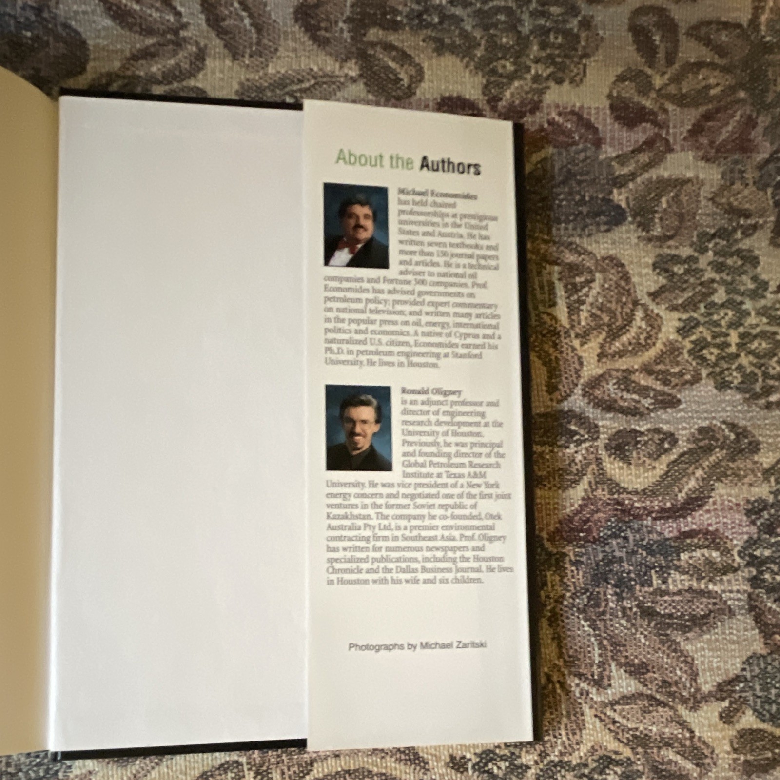 The Color Of Oil Signed Inscribed Hardcover w/ Dust Jacket Illus 1999