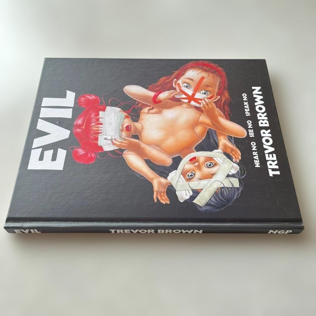 Trevor Brown Evil Artbook Limited 1000 Signed & Numbered Collectible