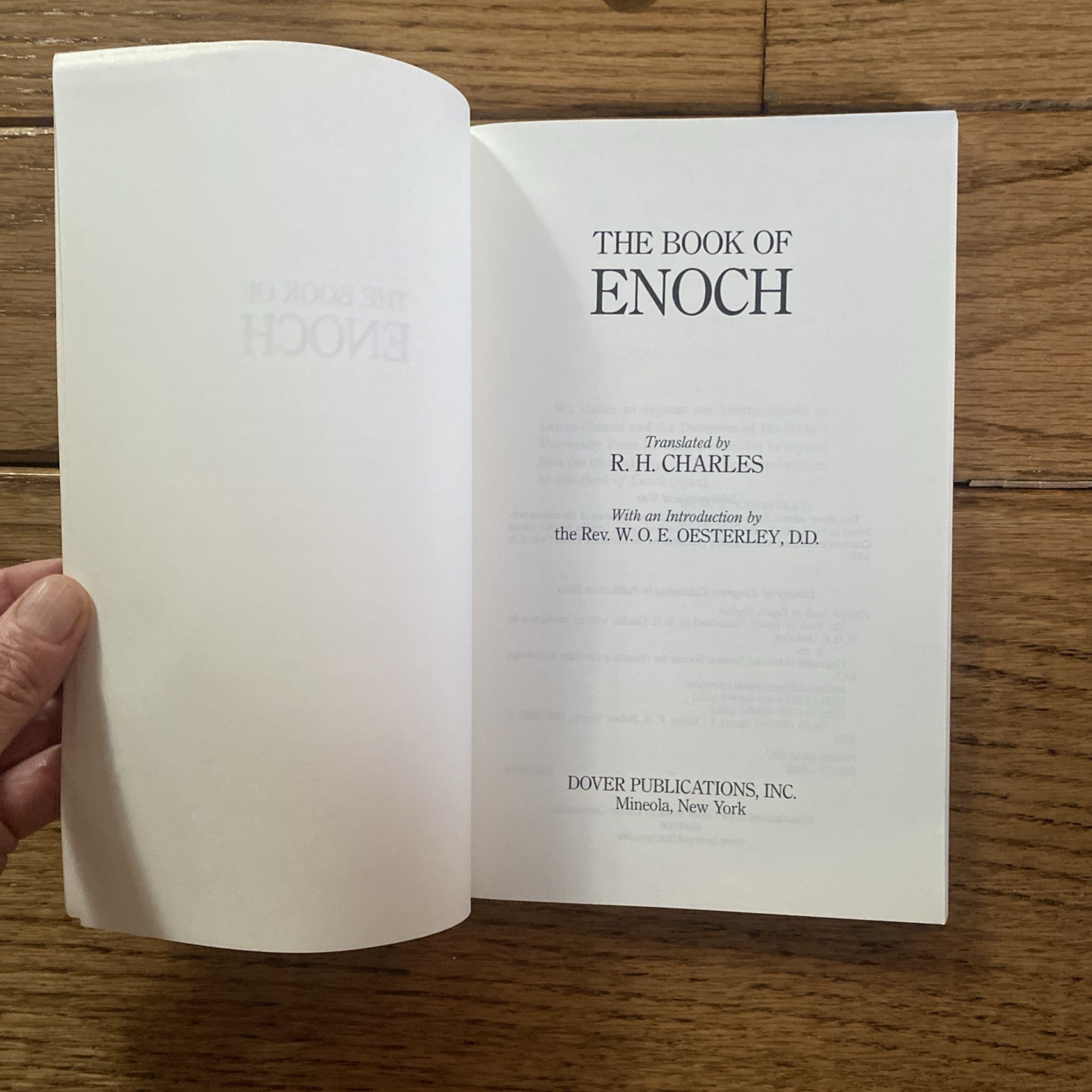 Book of Enoch, Paperback by Charles, R. H. Charles 2007 Paperback
