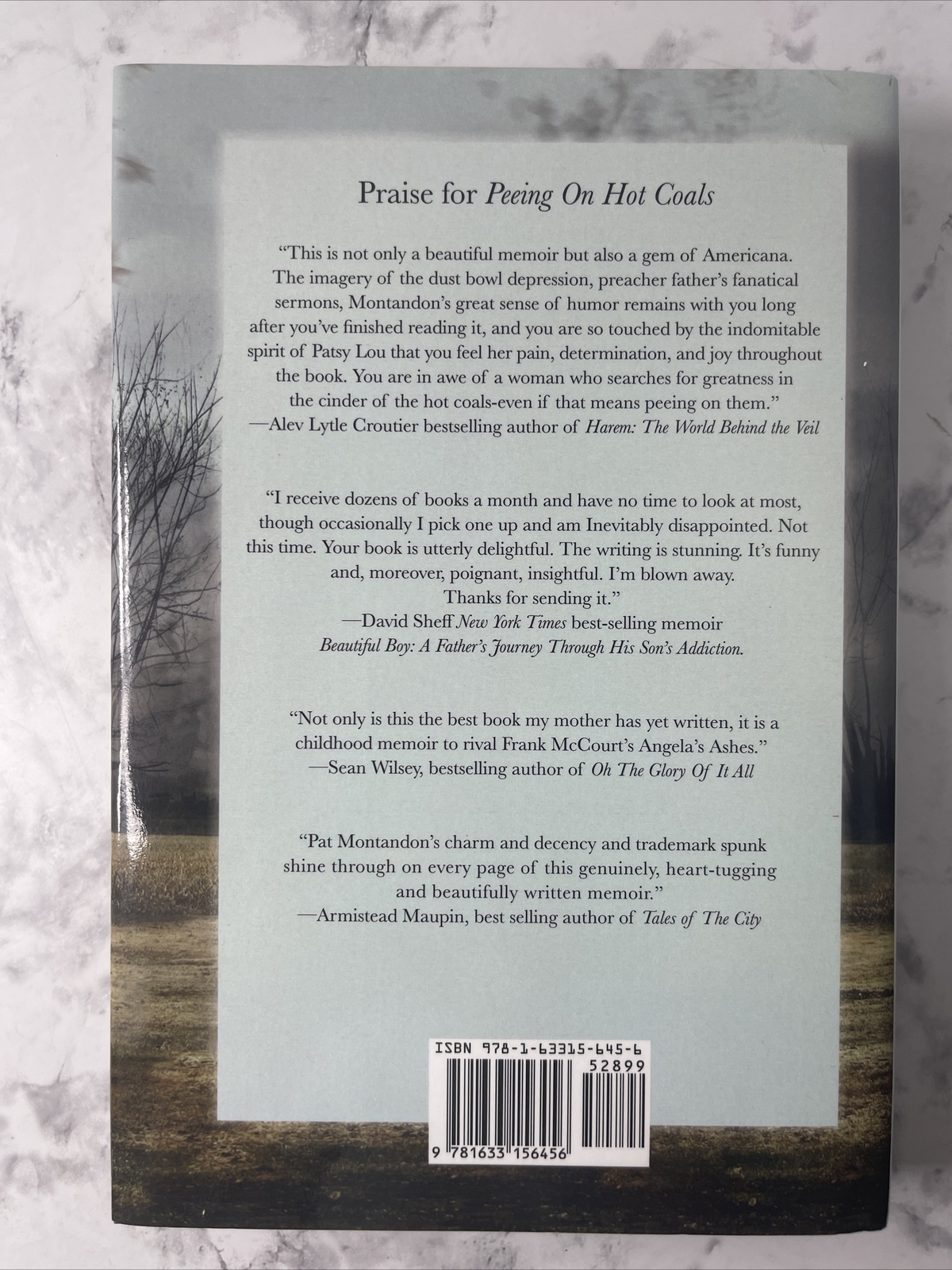 Peeing On Hot Coals, A Searing Memoir by Pat Montandon – Hardcover *LOOKS NEW*
