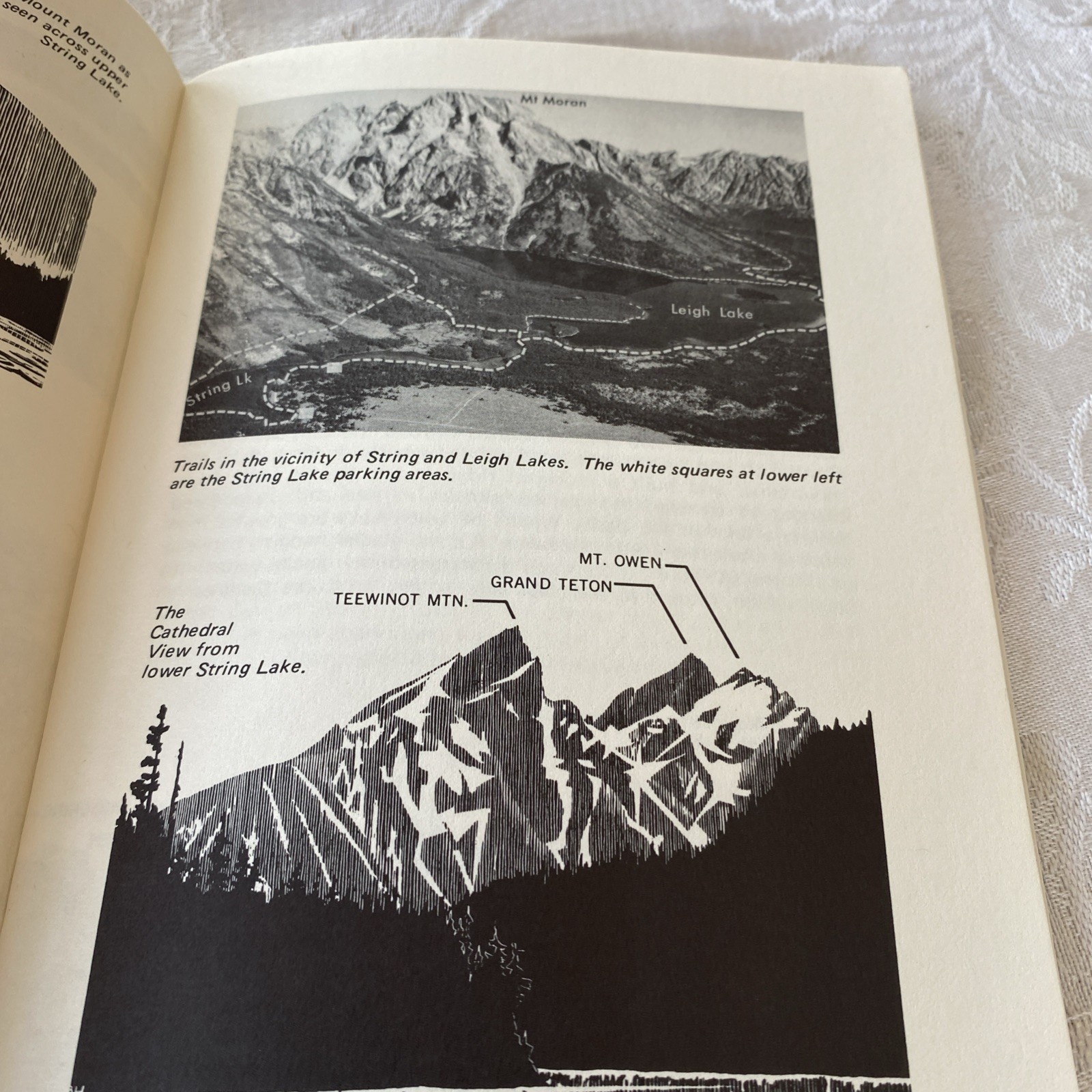 “Teton Trails”- Pamphlet (56 Pages) by Brian Harry with Illustrations 1982 PB