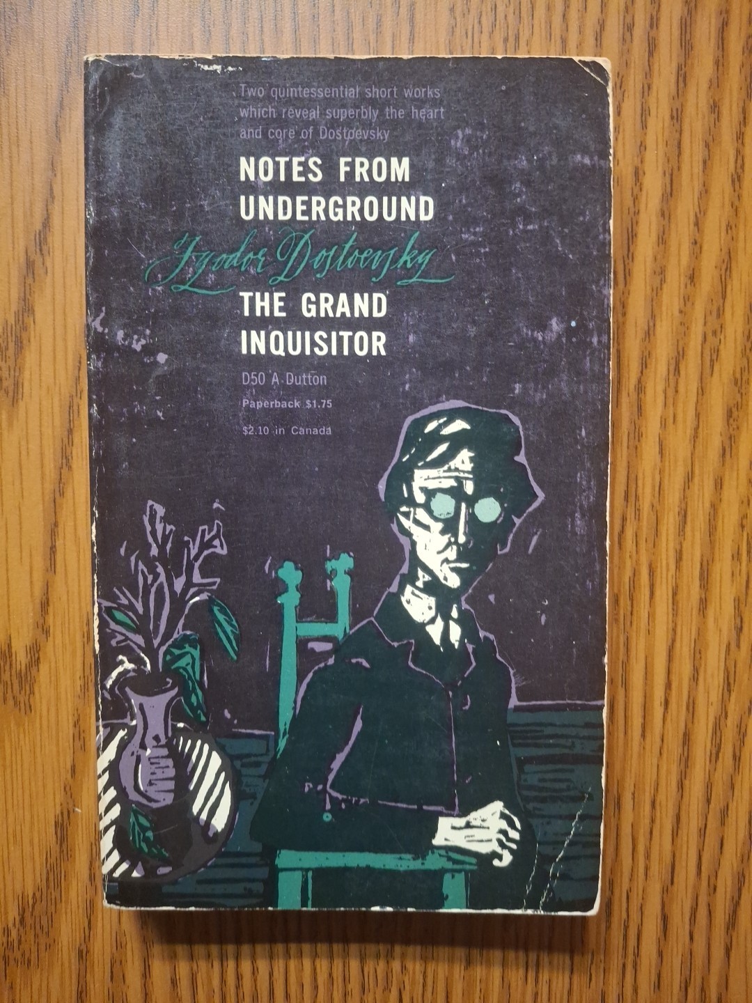 Notes from Underground by Fyodor Dostoevsky (1960, Trade Paperback)