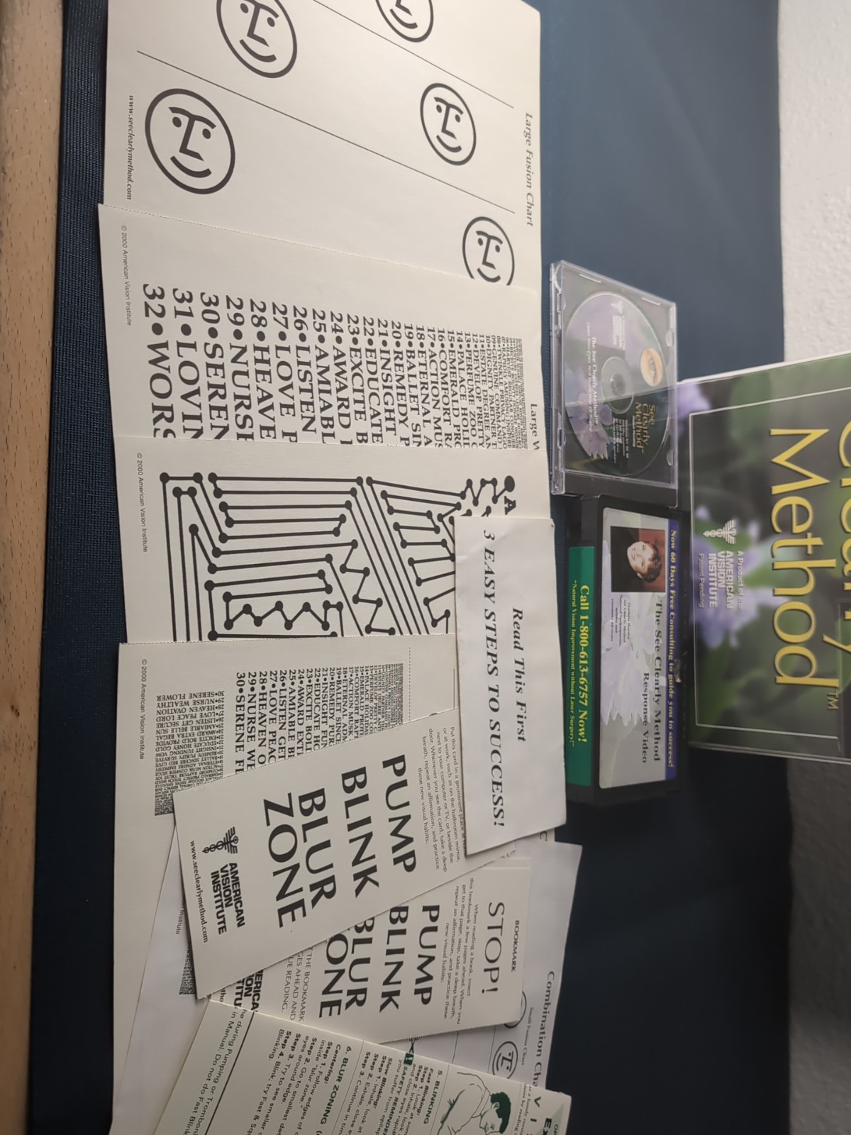 The See Clearly Method Vision Improvement Program American Vision Institute VHS