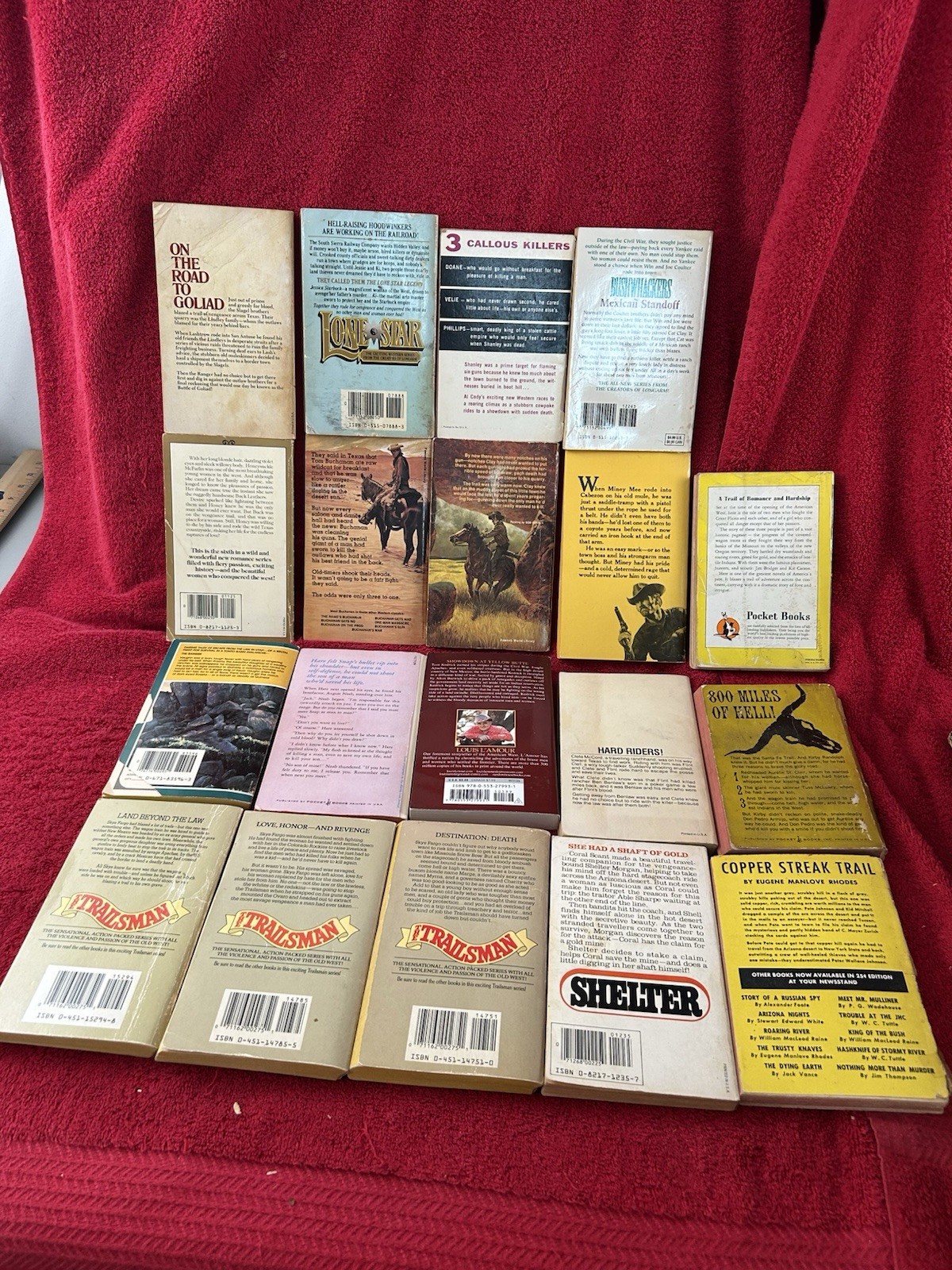 44 Western Paperback Lot Various Authors