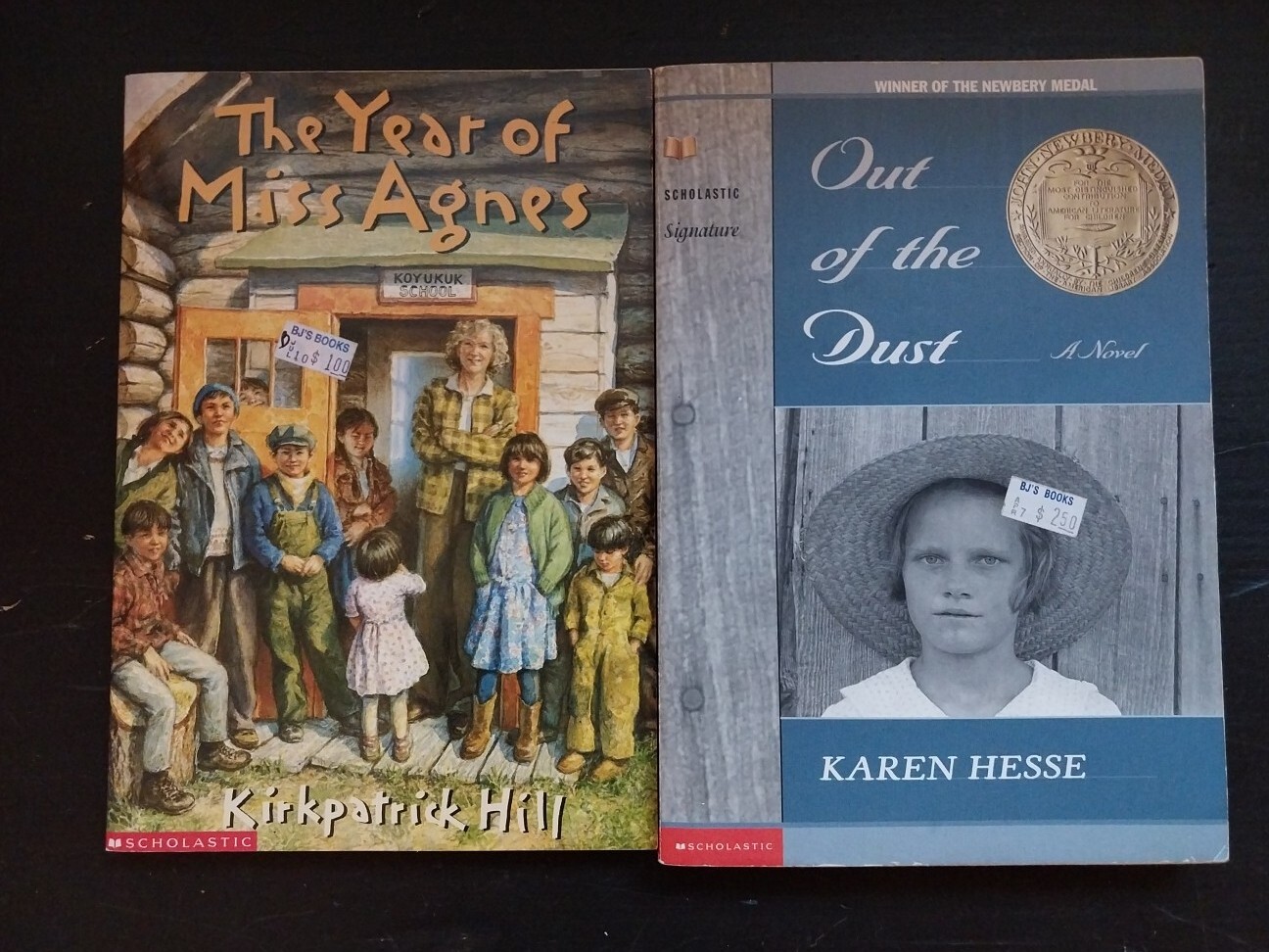 Out of the Dust, Manzanar, Miss Agnes Biographical Bk Bundle Middle School Lit