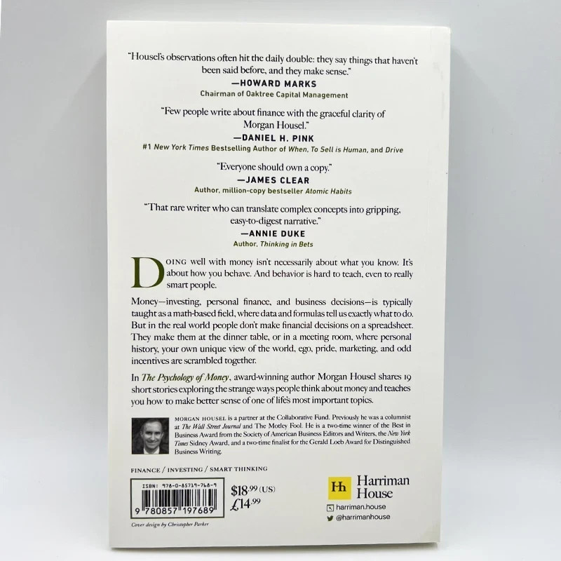 The Psychology of Money: Timeless lessons on wealth, greed, and happiness