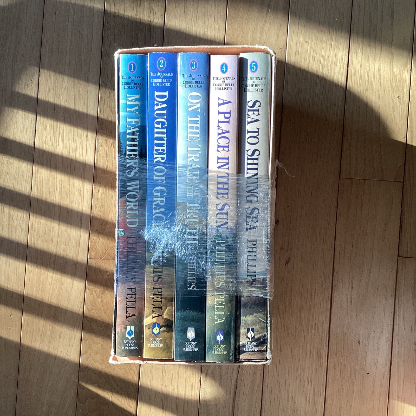 JOURNALS OF CORRIE BELLE HOLLISTER BOOKS 1-5 By Michael Phillips & Judith Pella