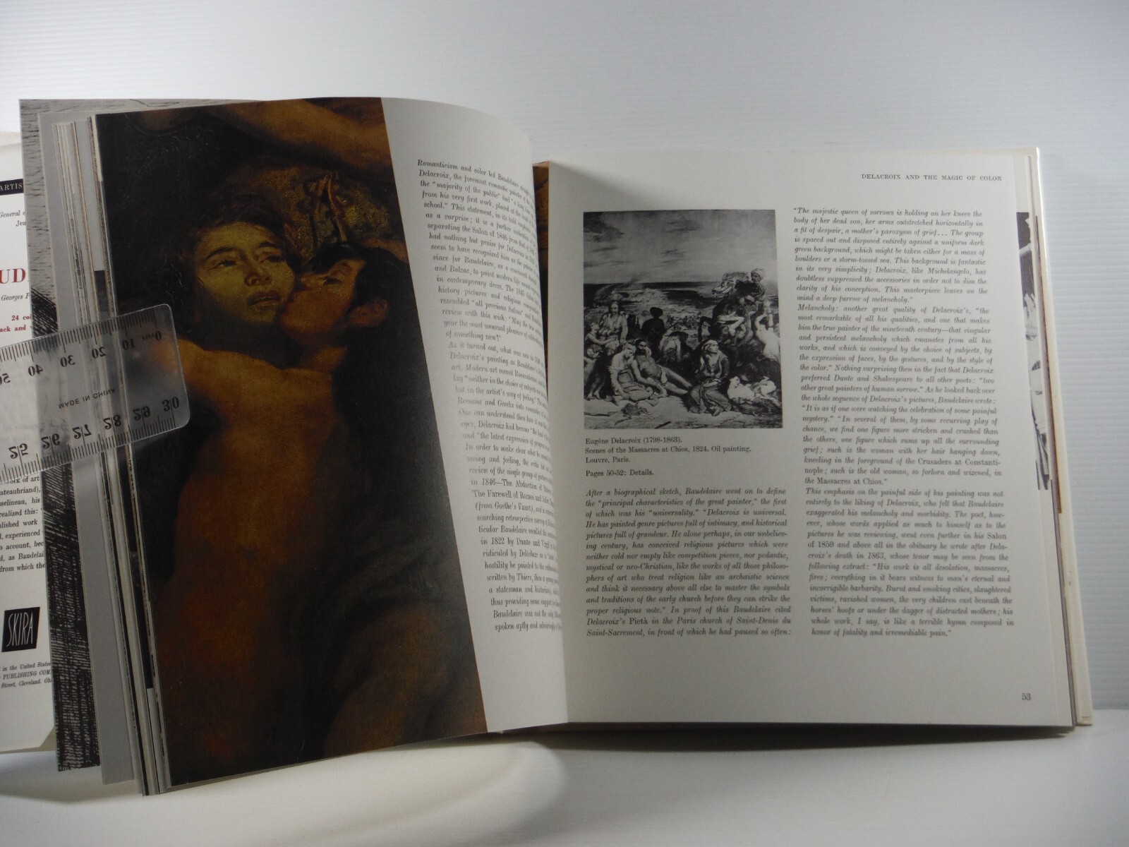 Baudelaire The Artist and His World by Jean Leymarie 1969 Skira biography Art bk
