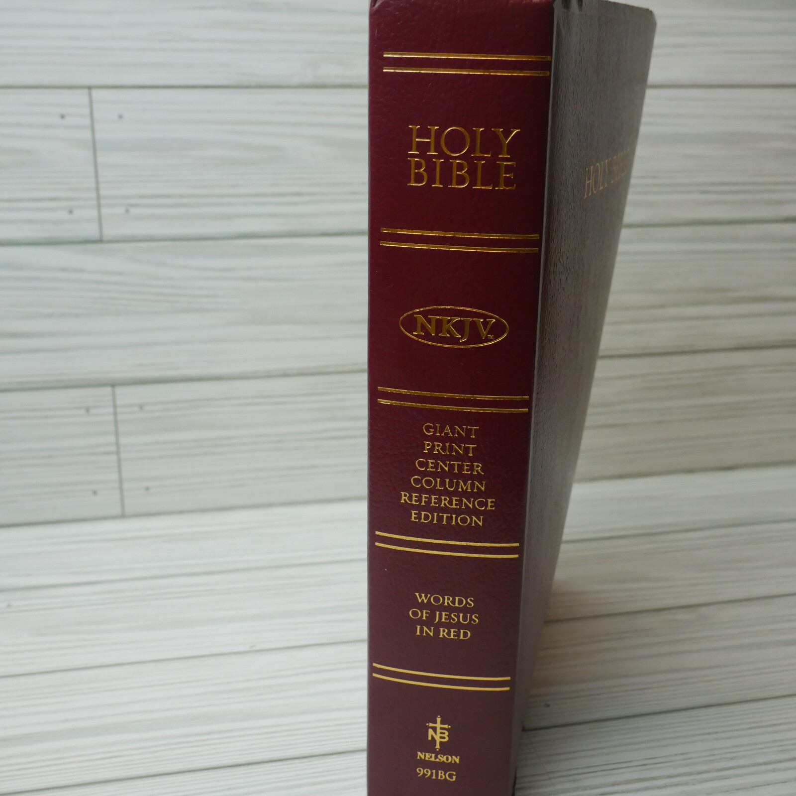 Holy Bible Thomas Nelson New King James Version Words of Christ in Red 1994 READ