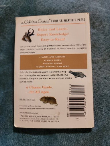 A Golden Guide from St. Martin’s Press Ser.: Mammals : A Fully Illustrated,…