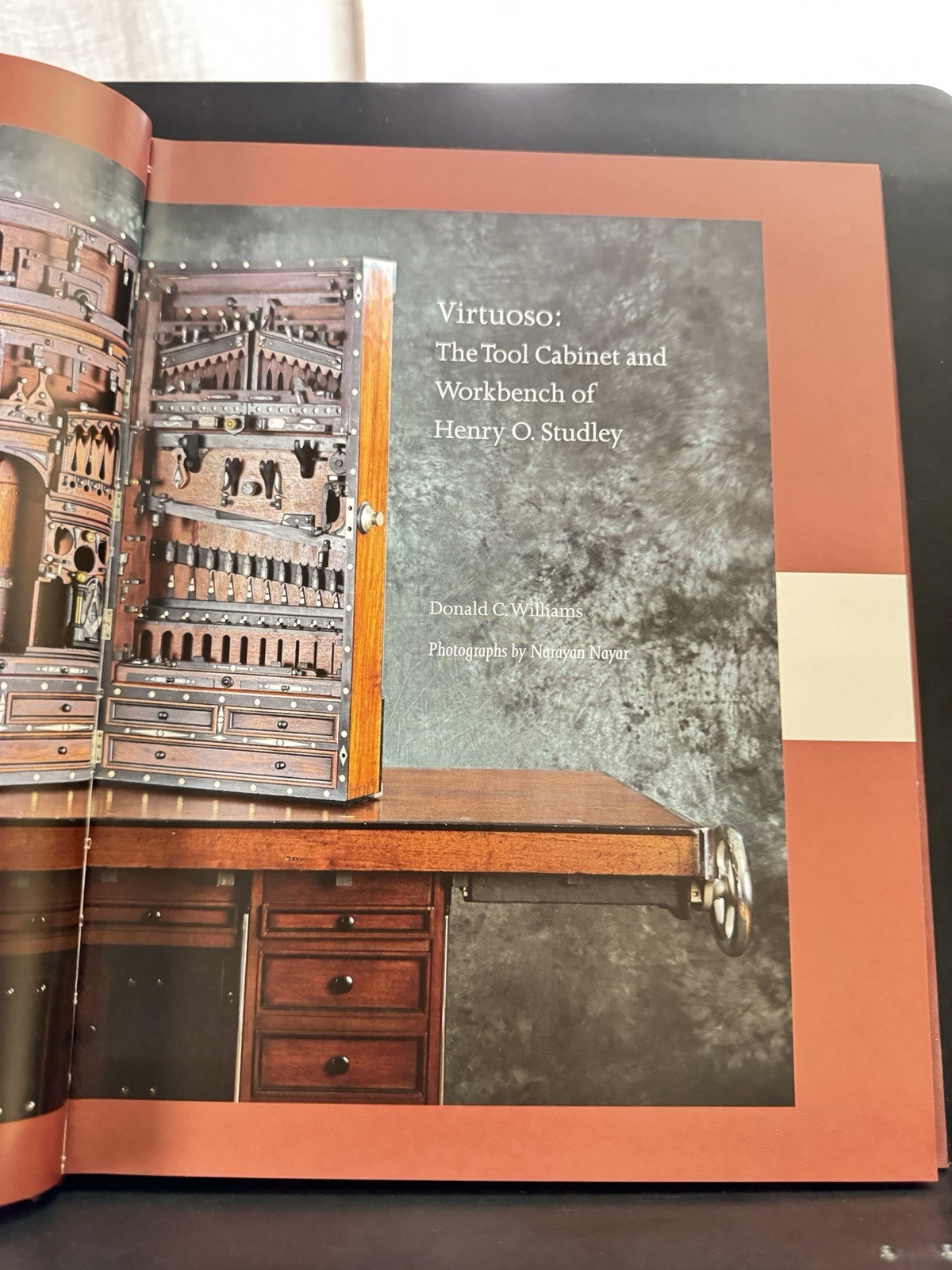 Virtuoso: The Tool Cabinet and Workbench of Henry O. Studley HC/DJ 2nd Printing