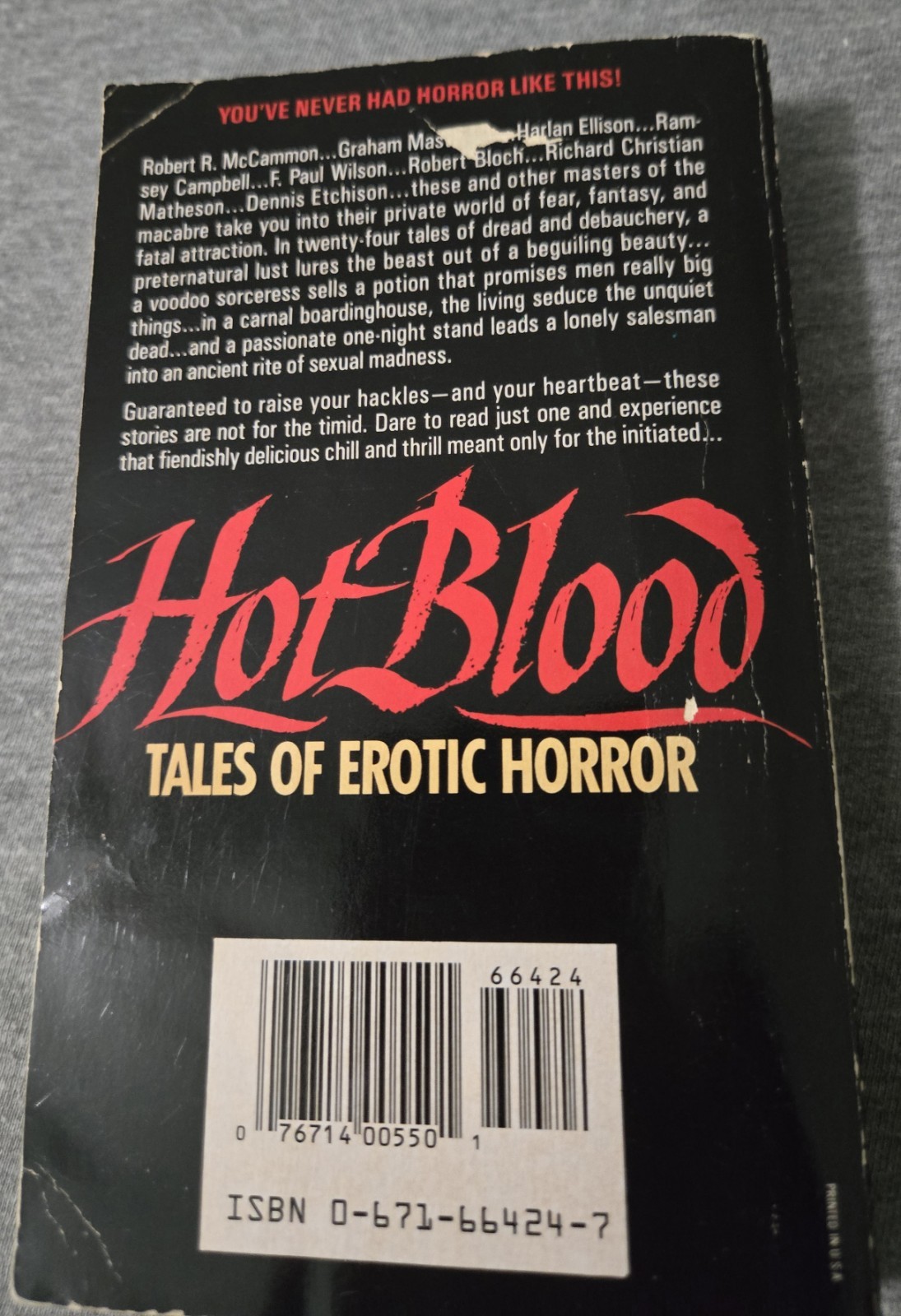 Hot Blood – Novel 1