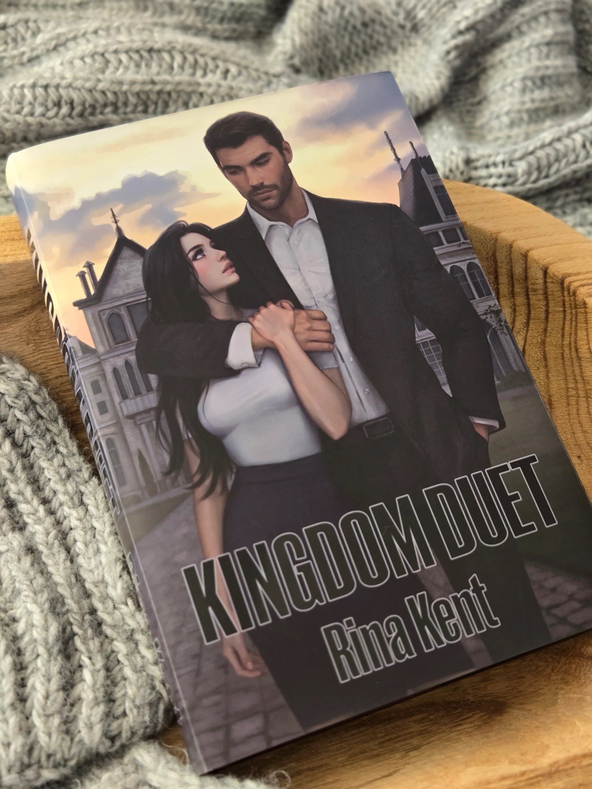 SIGNED Books For Days Crate: Kingdom Duet by Rina Kent Omnibus HB + Overlays New