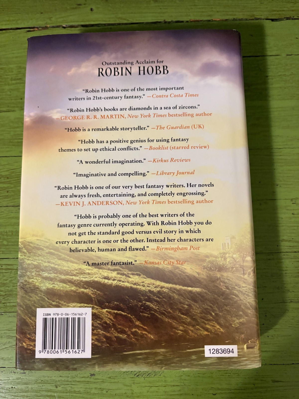 Robin Hobb Dragon Keeper Rain Wild Series #1 Hard Cover DJ Like New BCE