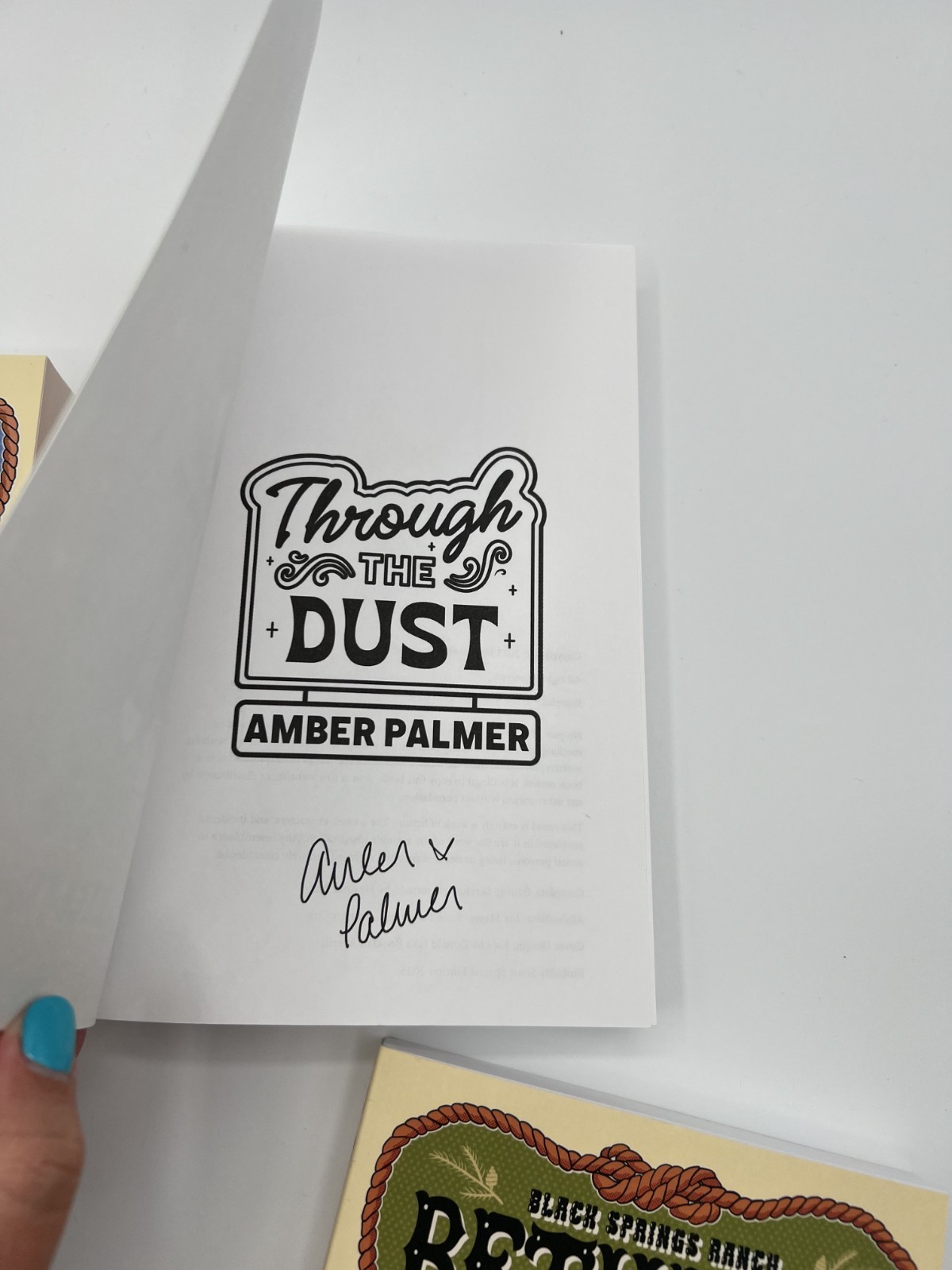 Amber Palmer – Black Springs Ranch Probably Smut Paperback Special Editions