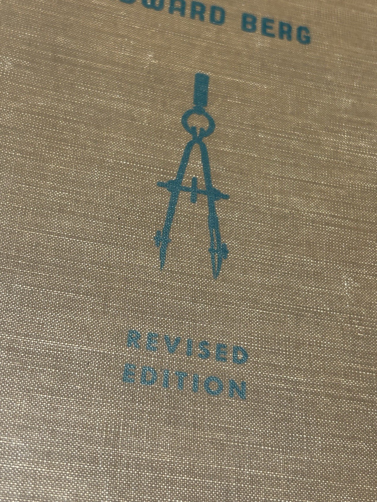 Mechanical Drawing Text Book by Edward Berg Sixth Printing 1950