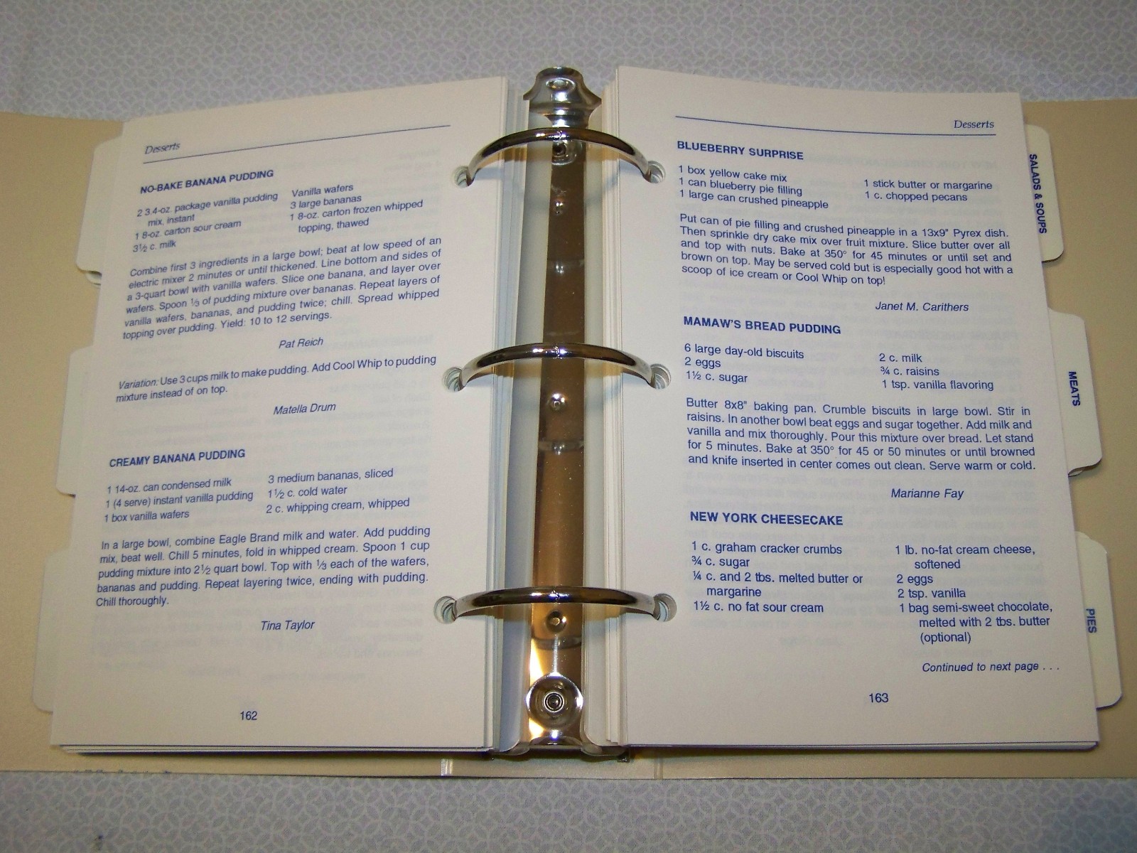 Rural Hall Moravian Church Cookbook 1993 Rural Hall North Carolina 361 pages