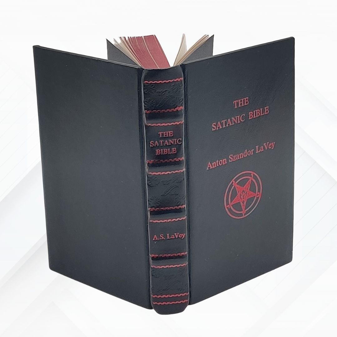The Satanic Bible By La Vey, Anton [Premium Leather Bound]