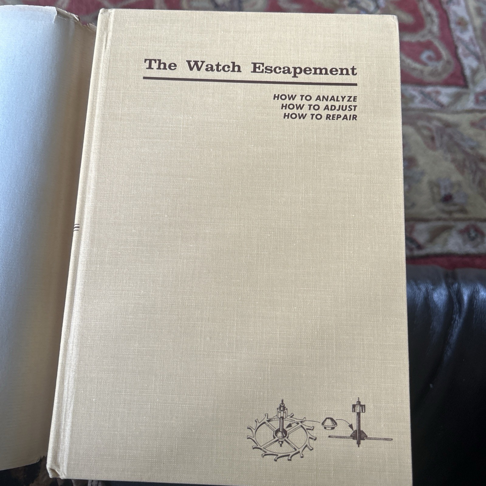 THE WATCH ESCAPEMENT By Henry B. Fried Hardback 1959 DJ Vintage 1st Edition