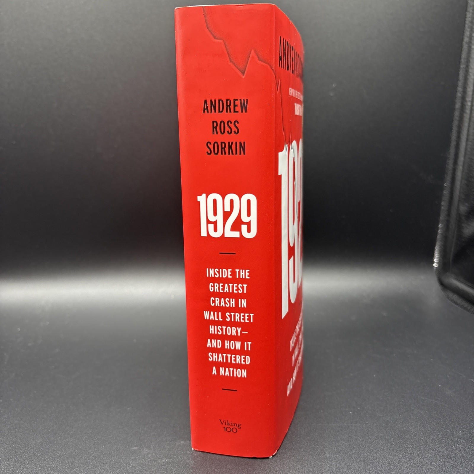 1929 by Andrew Ross Sorkin (2025, Hardcover) SIGNED 1st Printing Like New