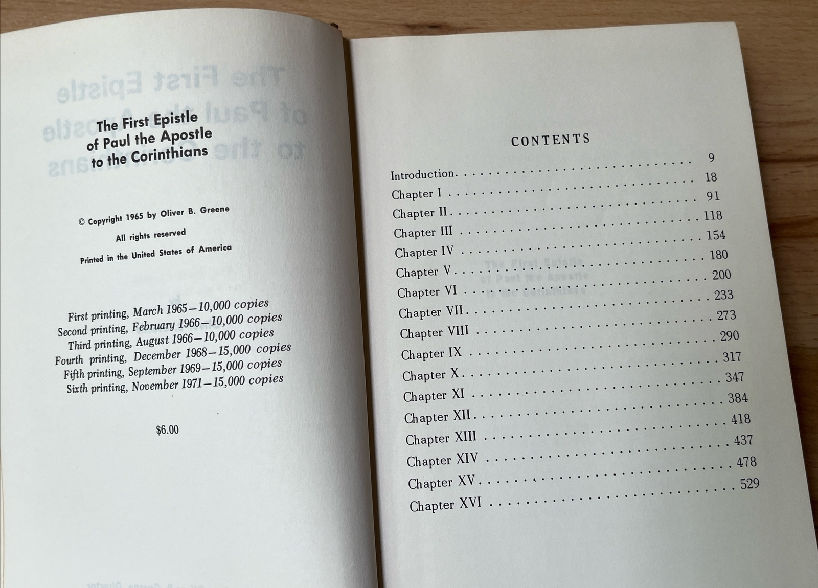 Oliver B Greene Commentary First Epistle Paul to the Corinthians Volume 1 Bible