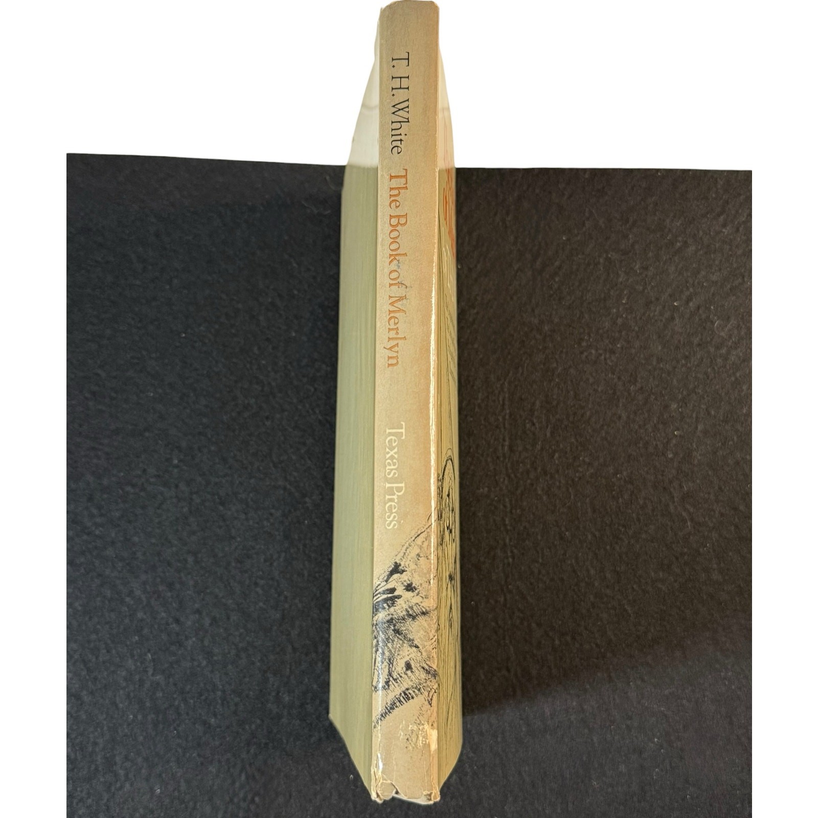 The Book of Merlyn – T.H. White – Hardcover Book Club Edition Dust Jacket 1977