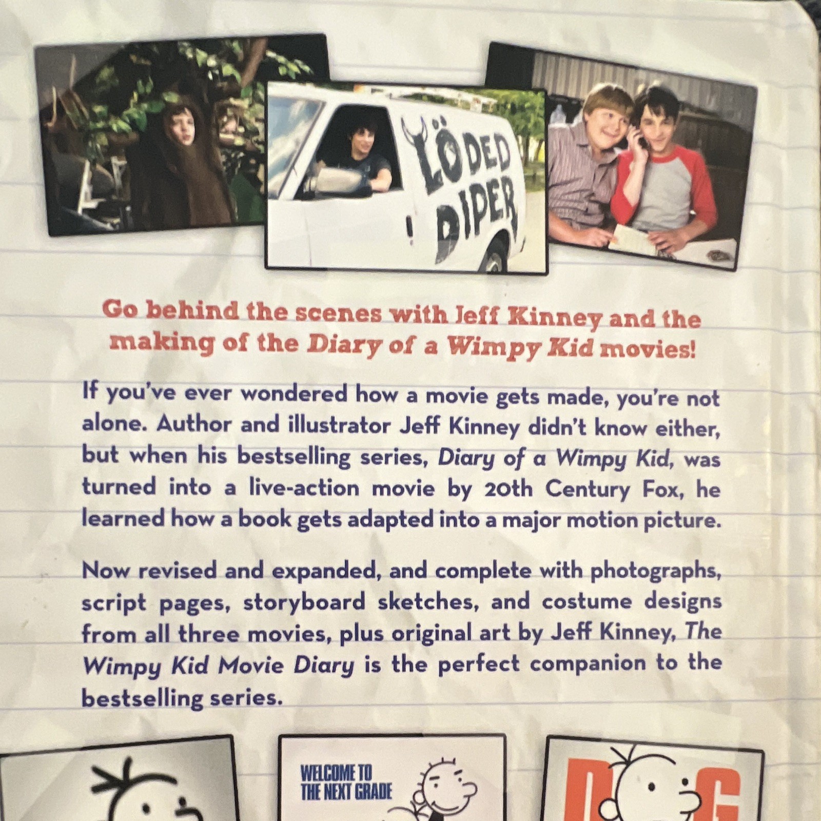 Amulet Books Diary of a Wimpy Kid Movie Diary PB Illustrated Jeff Kinney