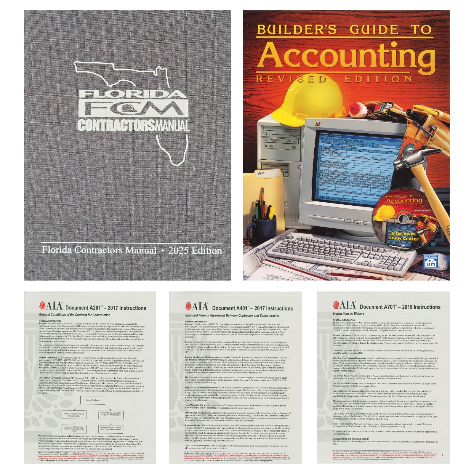 BOOKS & TABS SET – FLORIDA – BUSINESS AND FINANCE EXAM