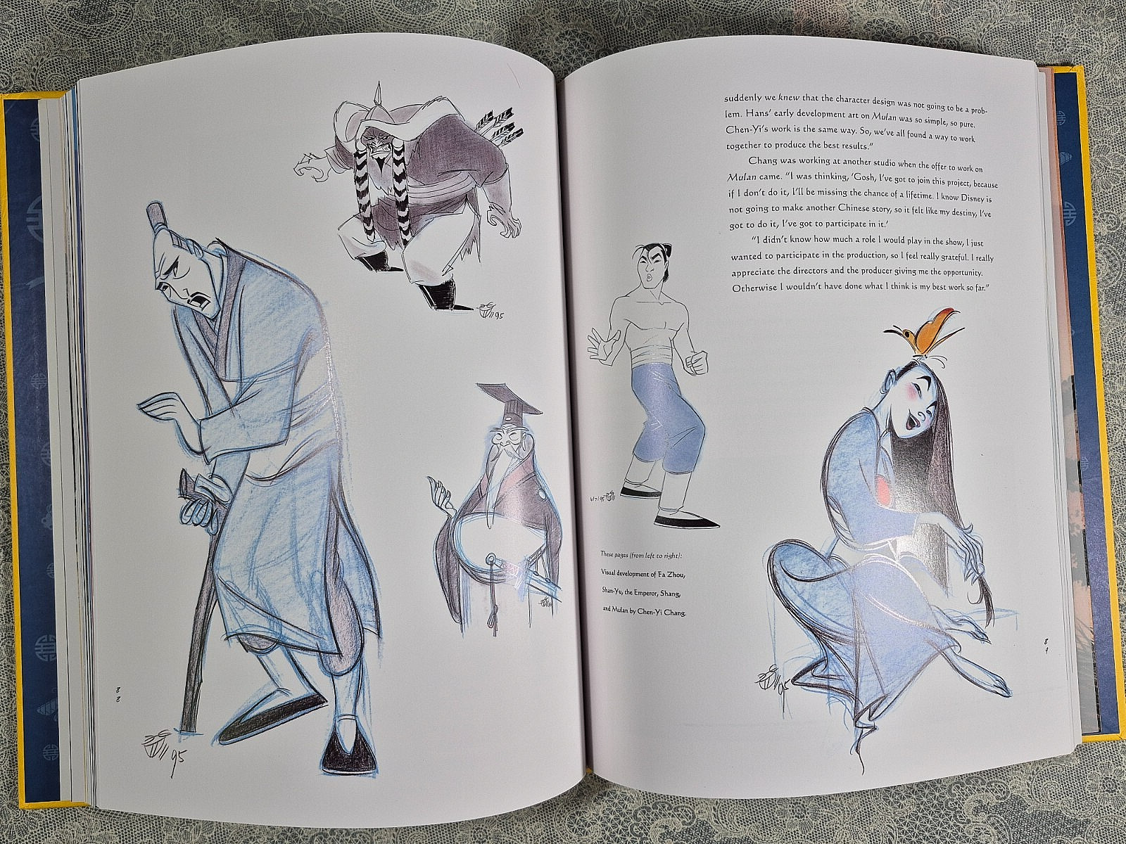 The Art of Mulan: Kurtti, Jeff. Hyperion Press. #342.