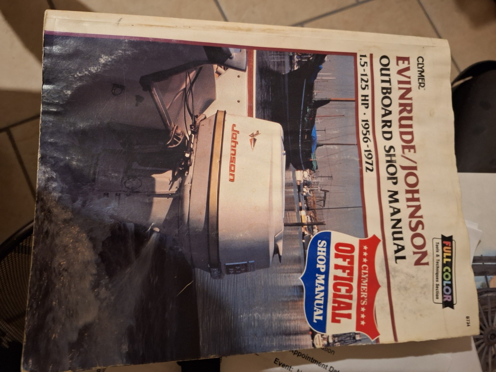 Evinrude/Johnson Outboard Shop Manual 1.5-125 Hp Ob 56-72: 1.5-125 HP 1956-1972