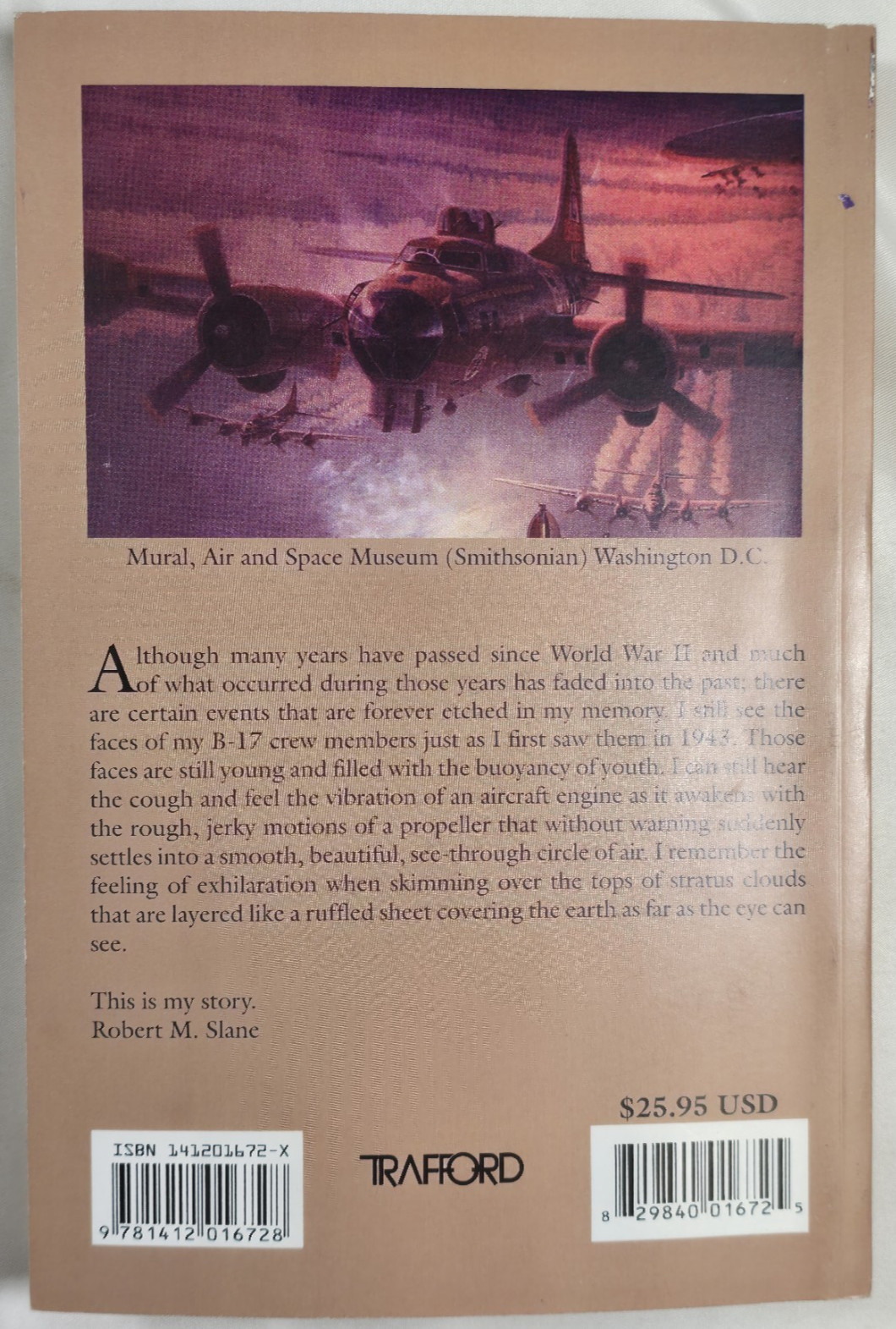 Signed 2004 Journey To Freedom Beyond Robert M Slane B-17 Bomber POW WWII 401st