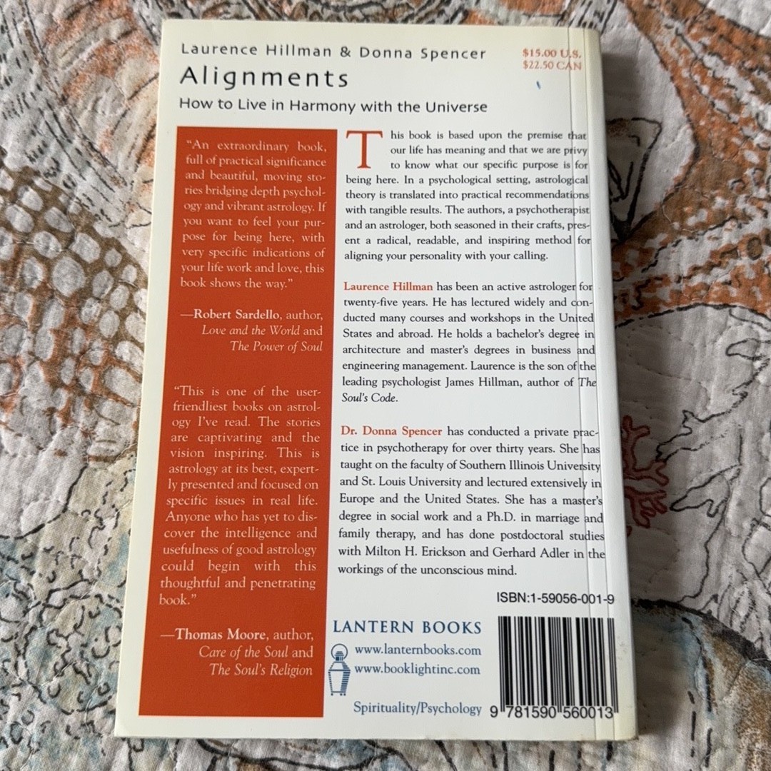 Alignments: How to Live in Harmony with the Universe by Laurence Hillman