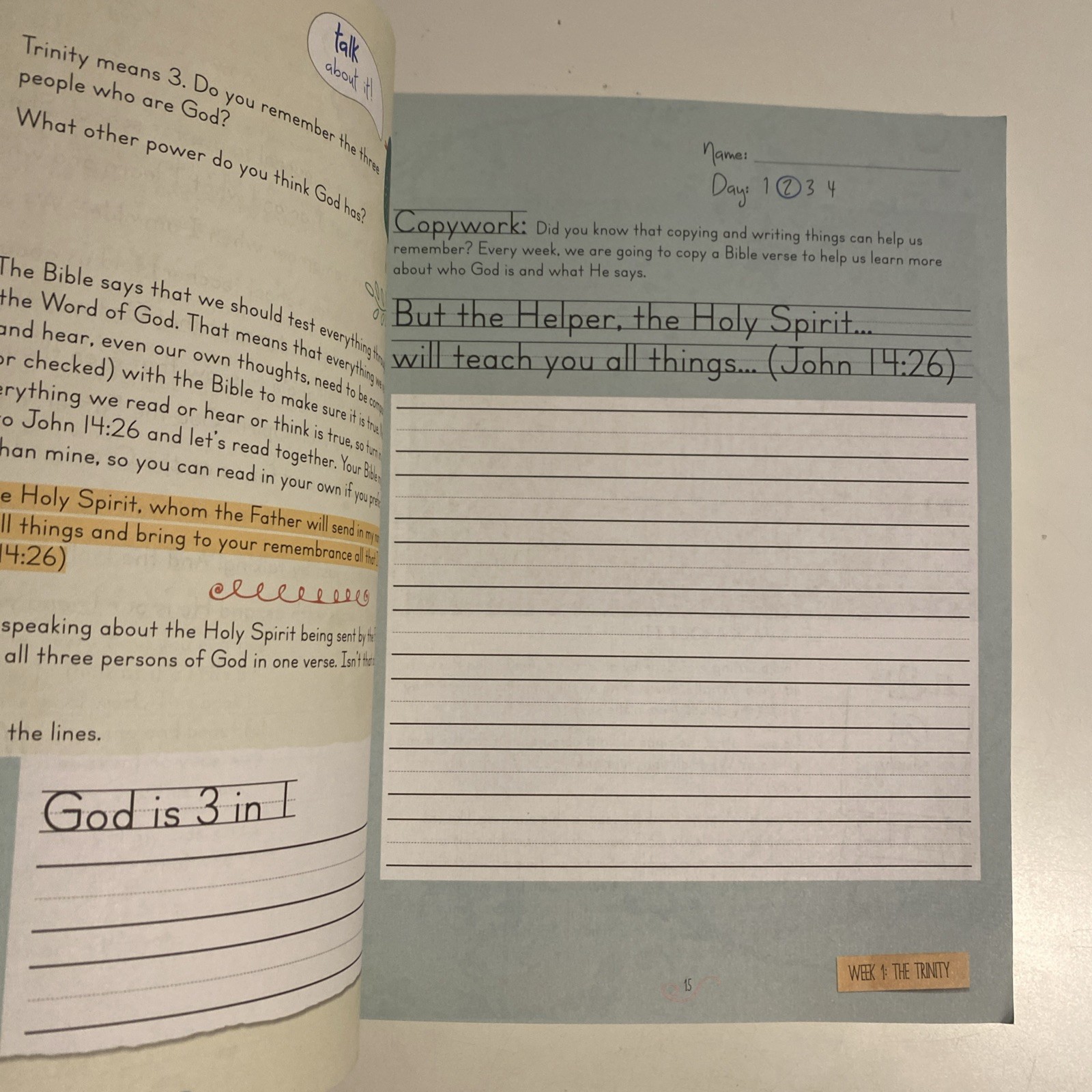 Master Books More Than Words Level One Living Faith By Rebecca Spooner
