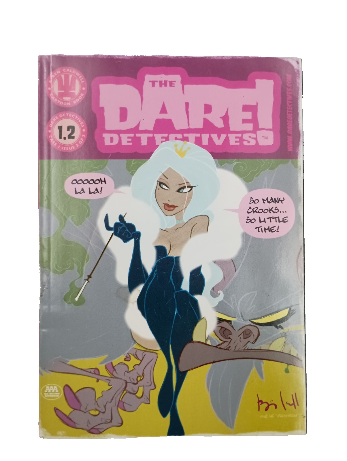The Dare Detectives Vol 2 The Snowpea Plot – 1.2 Trade Paperback, 1st edition!