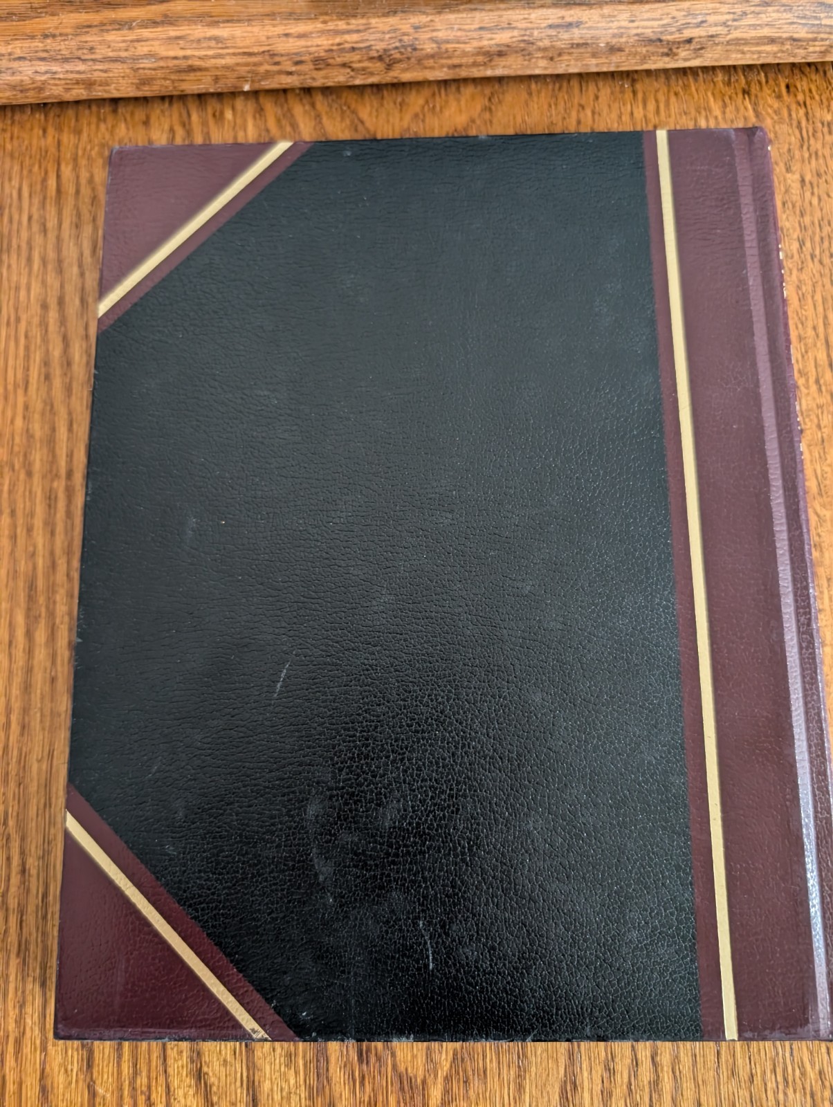 Avery Account Record Book 56-231 Hardcover 1st 6 Pages are torn out