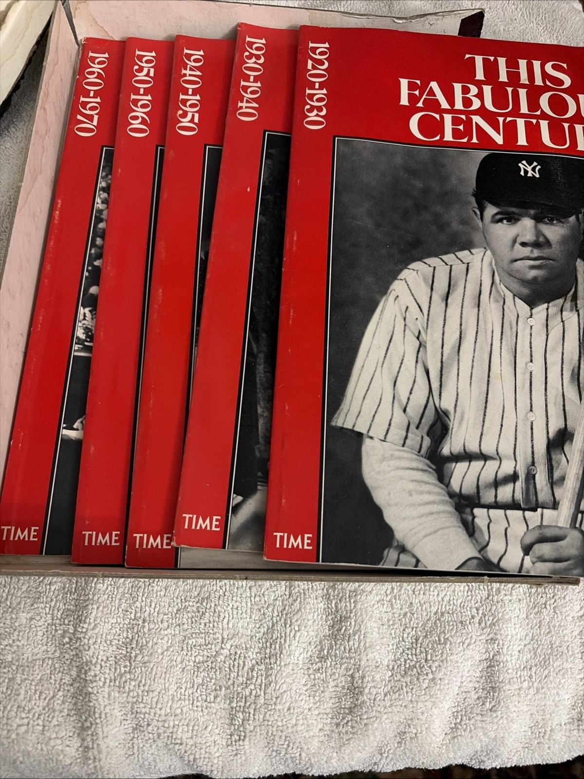 Vintage “This Fabulous Century” Time Life Book Set