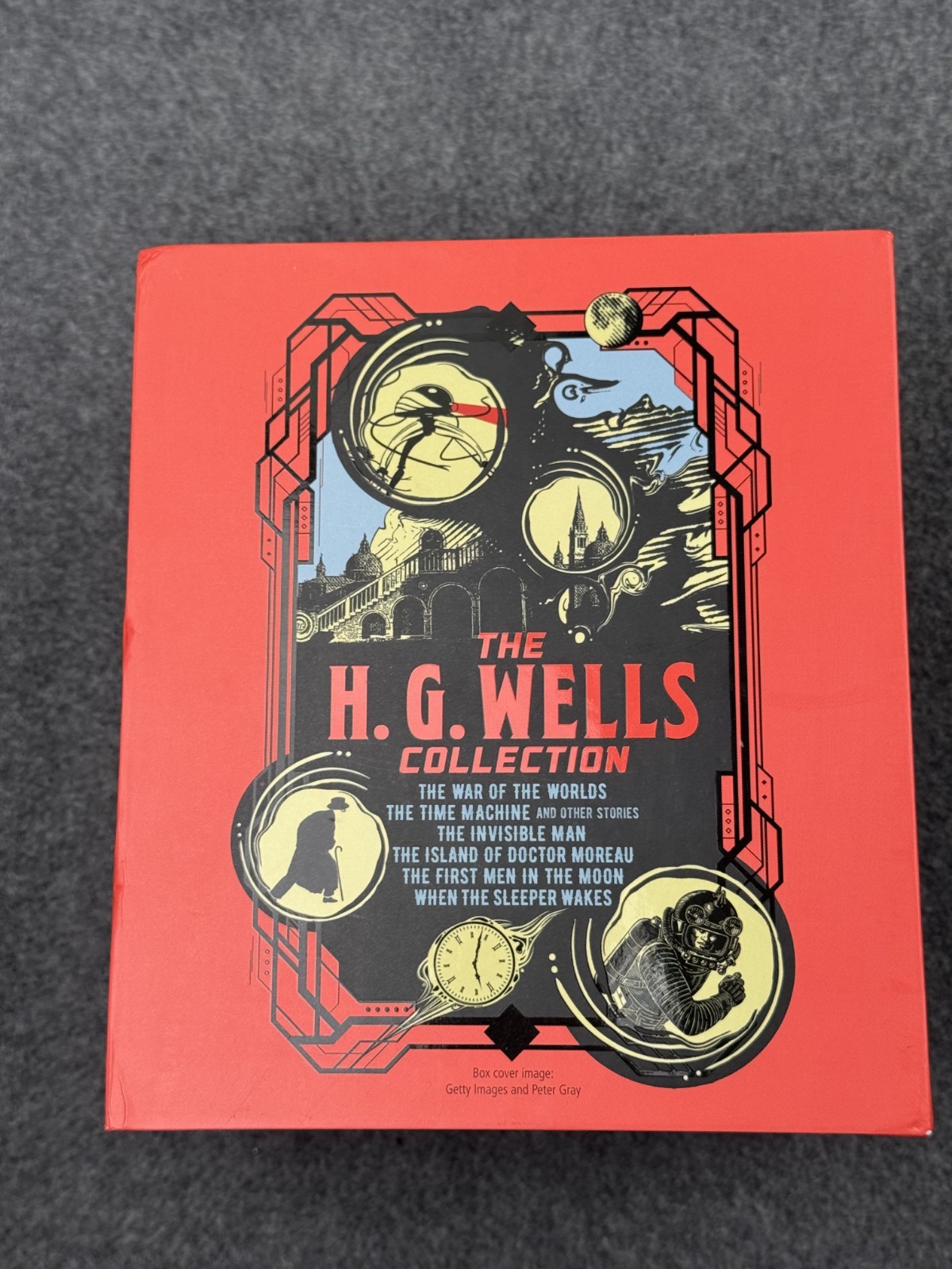 H. G. Wells Collection : Deluxe 6-Book Hardcover Box Set