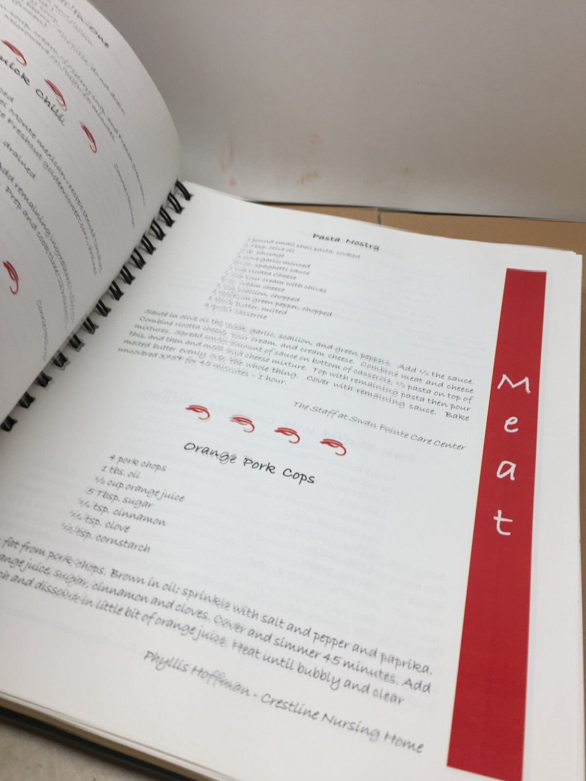 A Taste Of Ohio Cookbook, mixed recipes from Ohio, large cookbook 365 pages