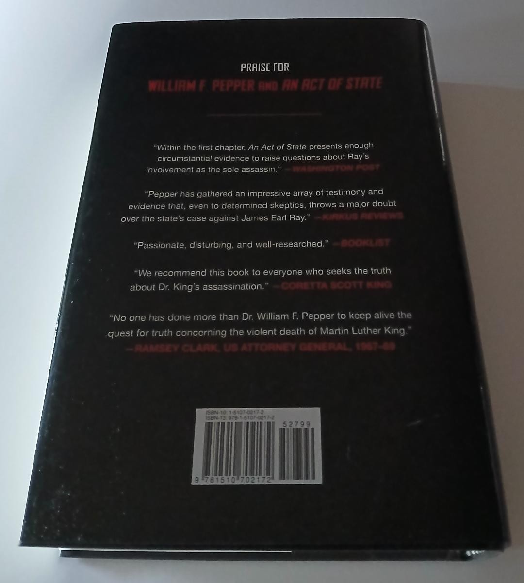 Plot to Kill King: The Truth Behind the Assassination of Martin Luther King Jr