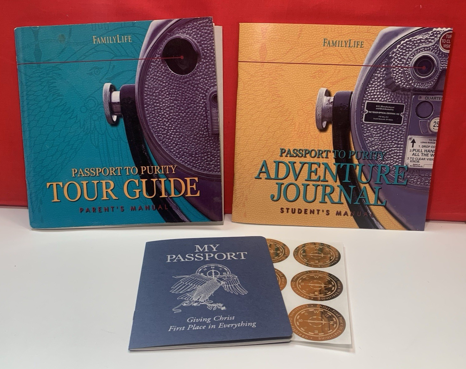 Books Only Passport To Purity Student & Parent Manual with Passport READ