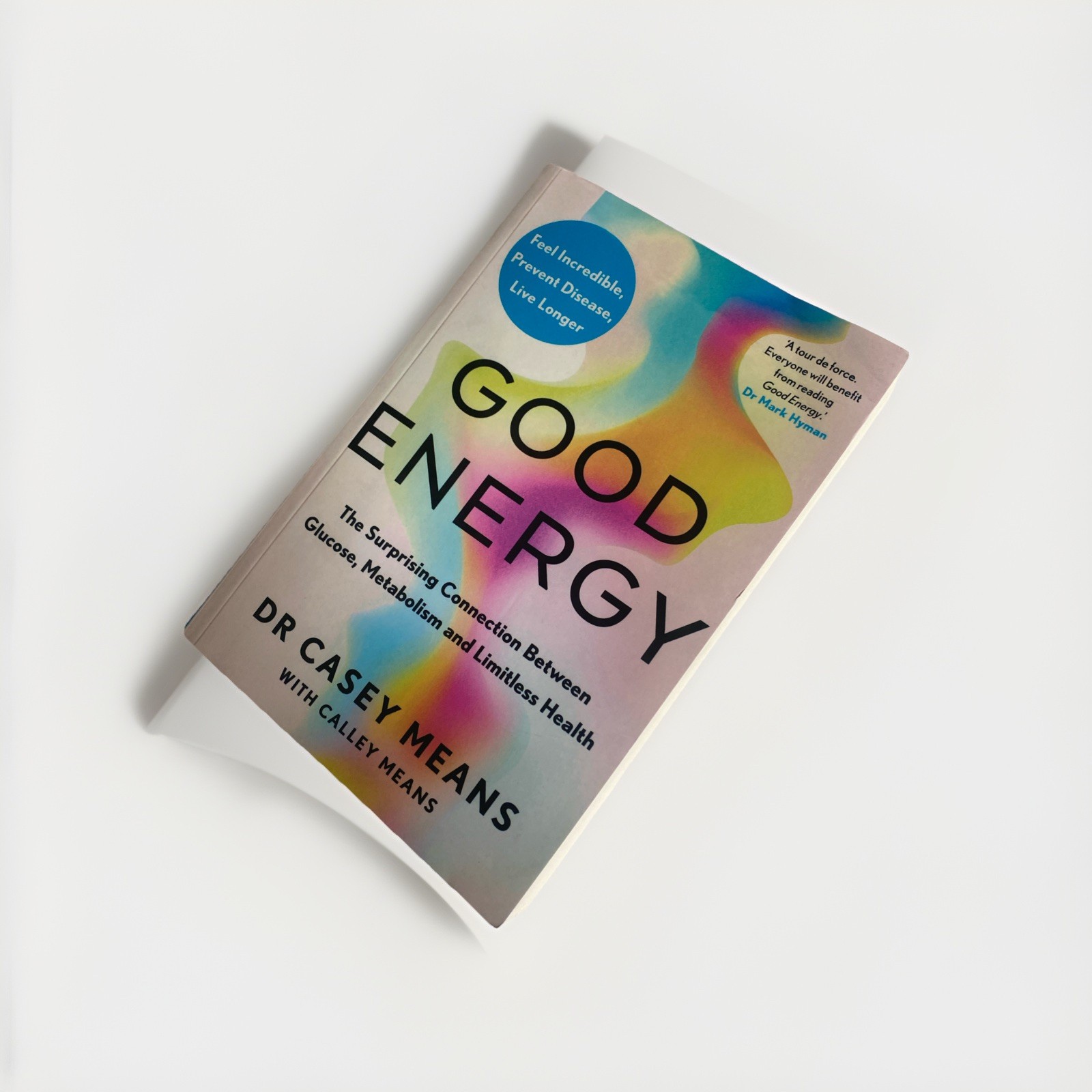 Good Energy – by Dr. Casey Means Paperback Free shipping….