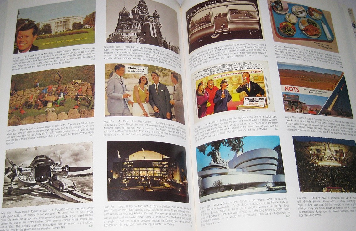 The Postcard Century: 2000 Cards & Their Messages, paperback 2000 mint condition