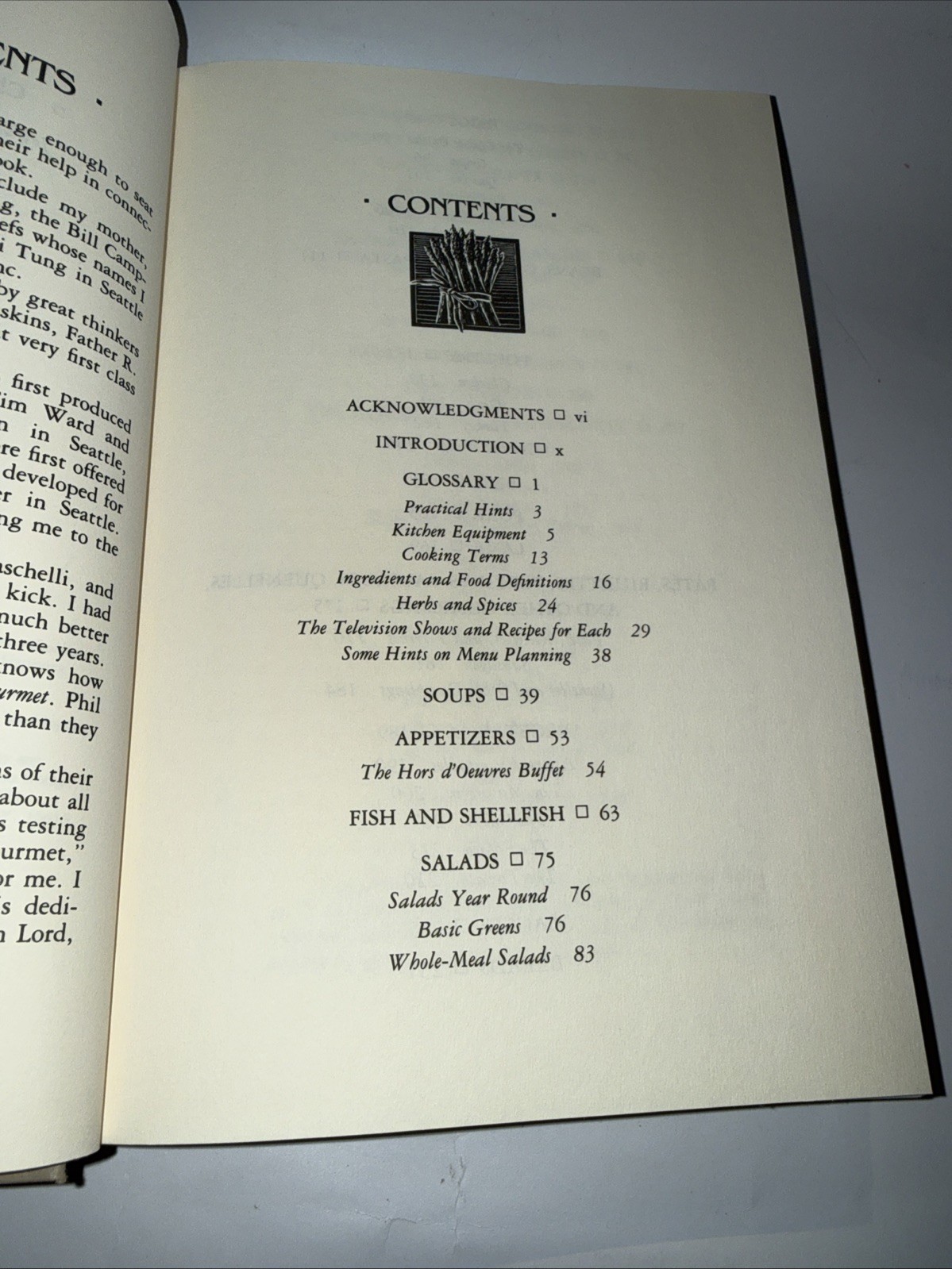 The Frugal Gourmet Hardcover By Jeff Smith Vintage Cook Book 1984 edition